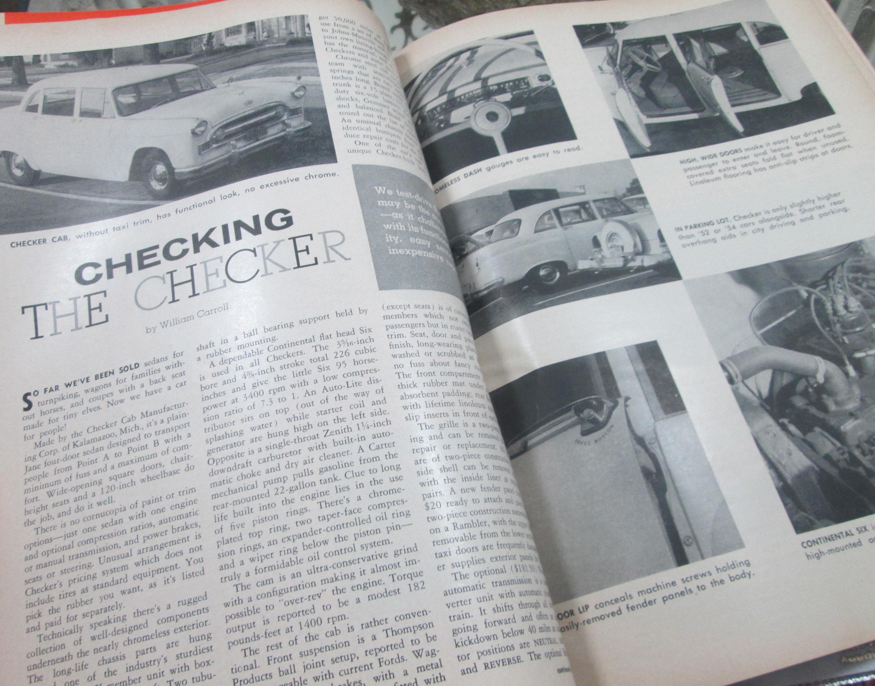 Vintage Motor Trend Magazine April, 1958, Volkswagen and Imports - Thumbnail 3