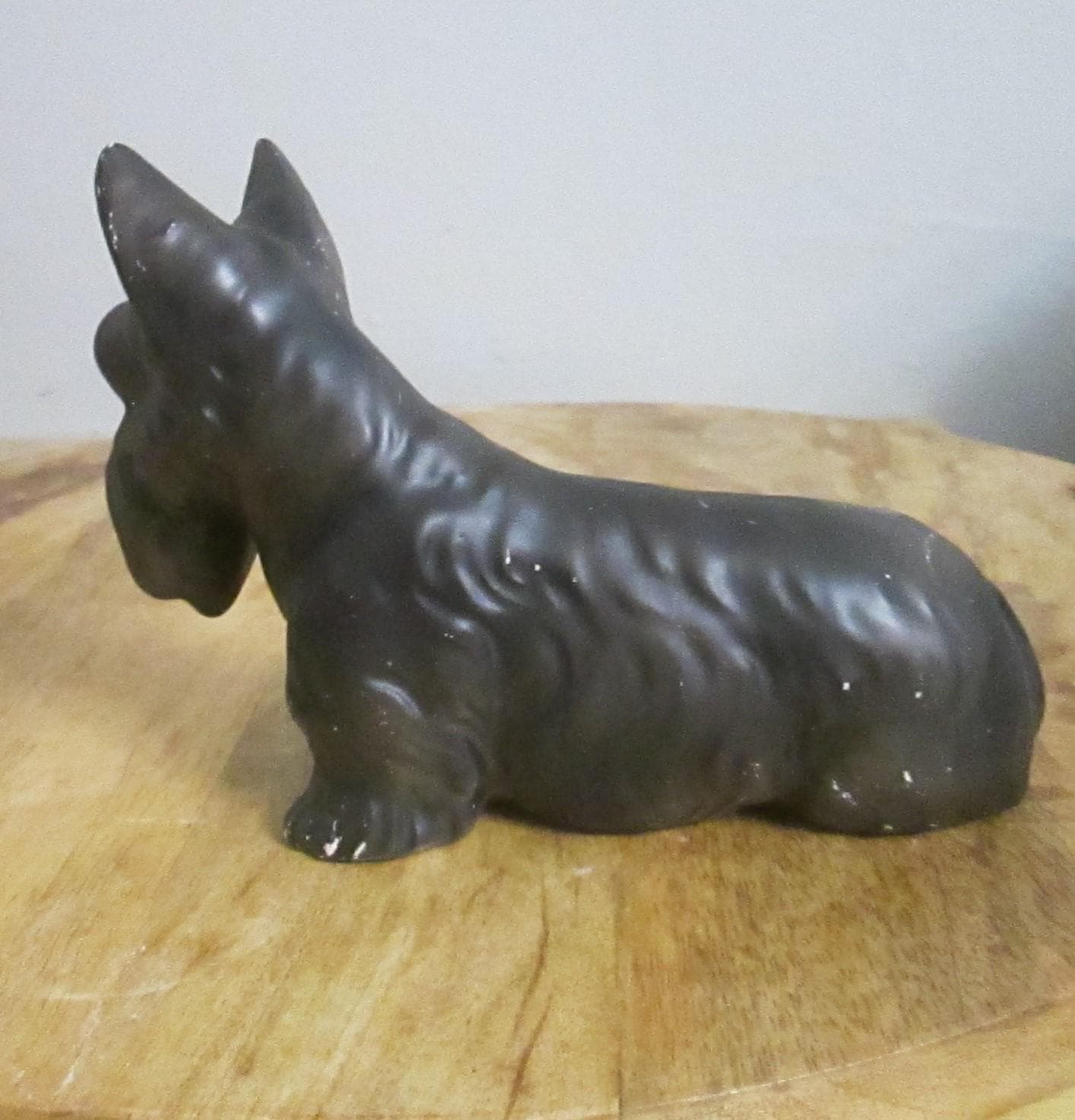 Vintage Ceramic Scottie Dog Figurine - Thumbnail 2