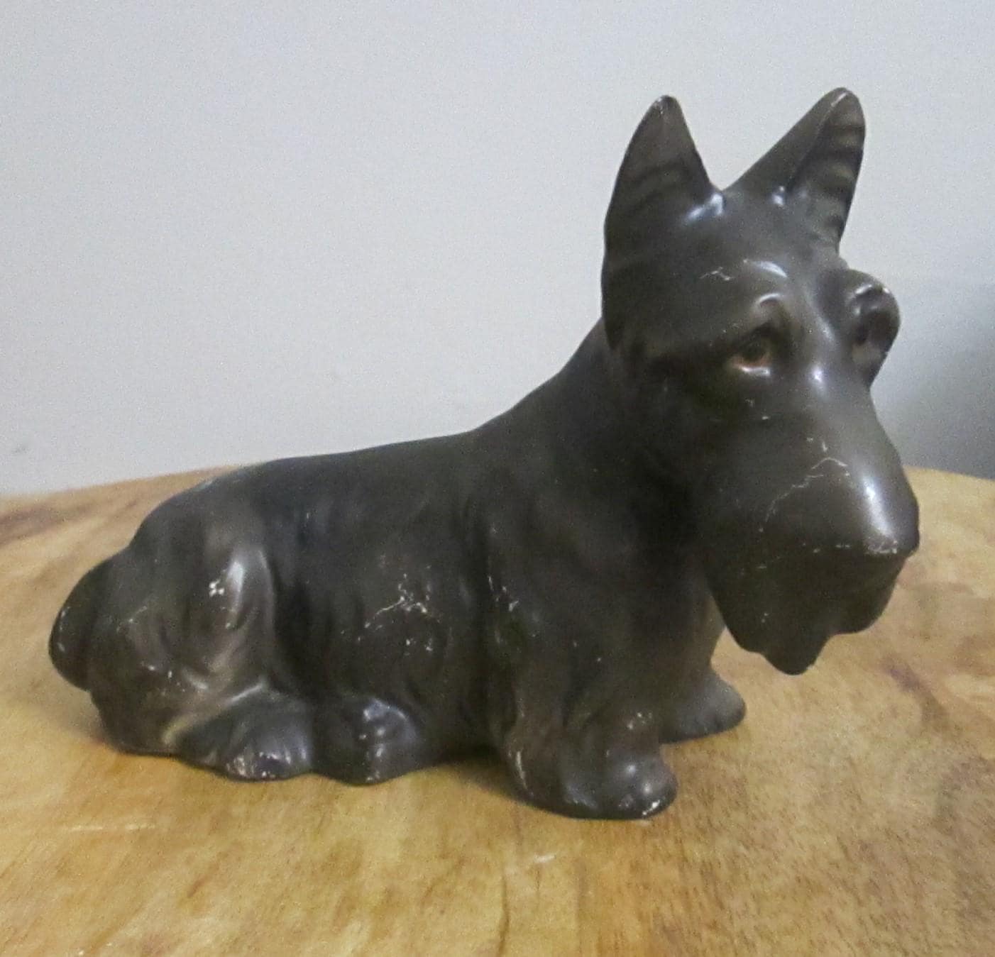 Vintage Ceramic Scottie Dog Figurine