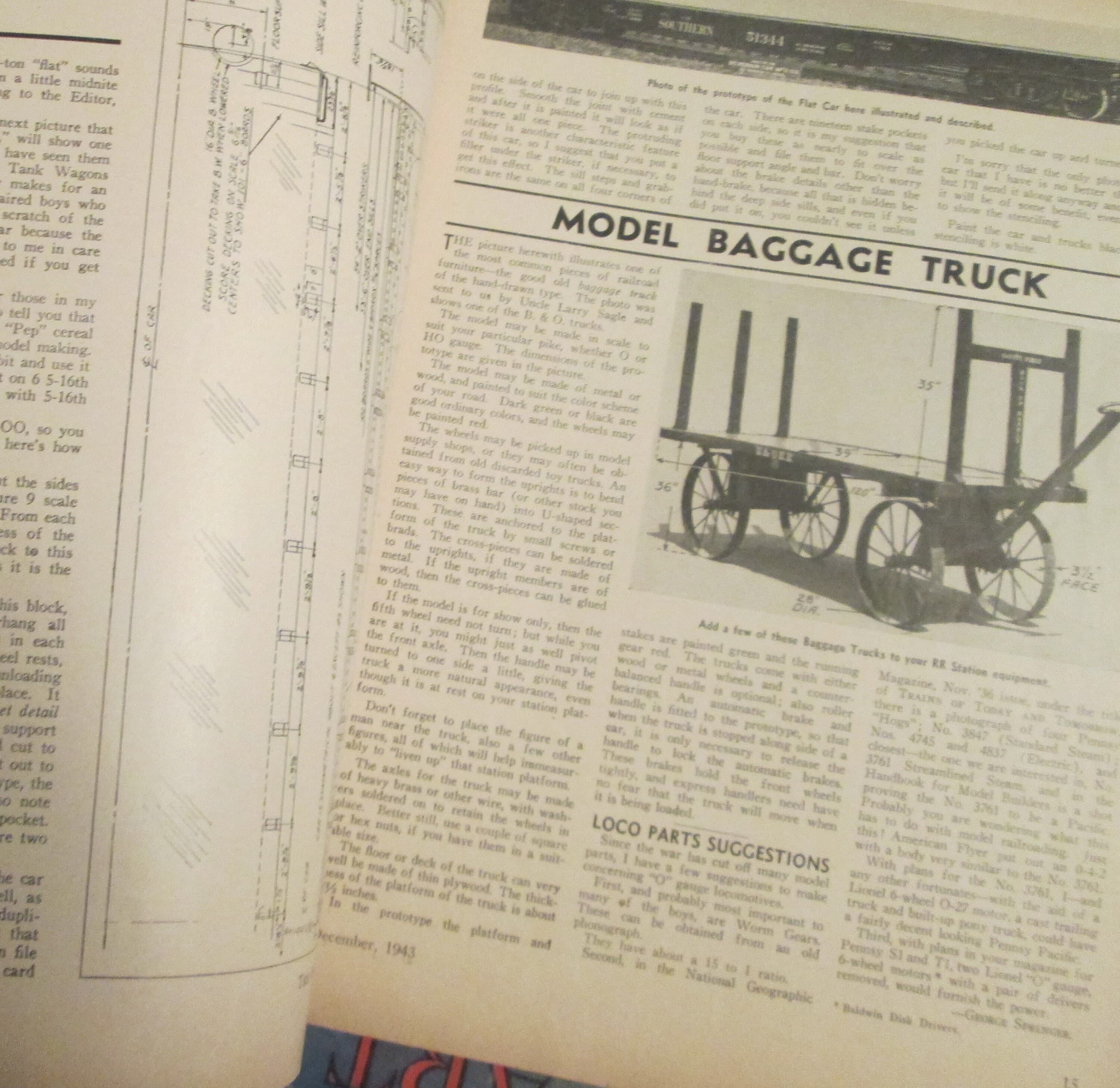 Vintage December 1943 Model Craftsman Magazine - Thumbnail 3