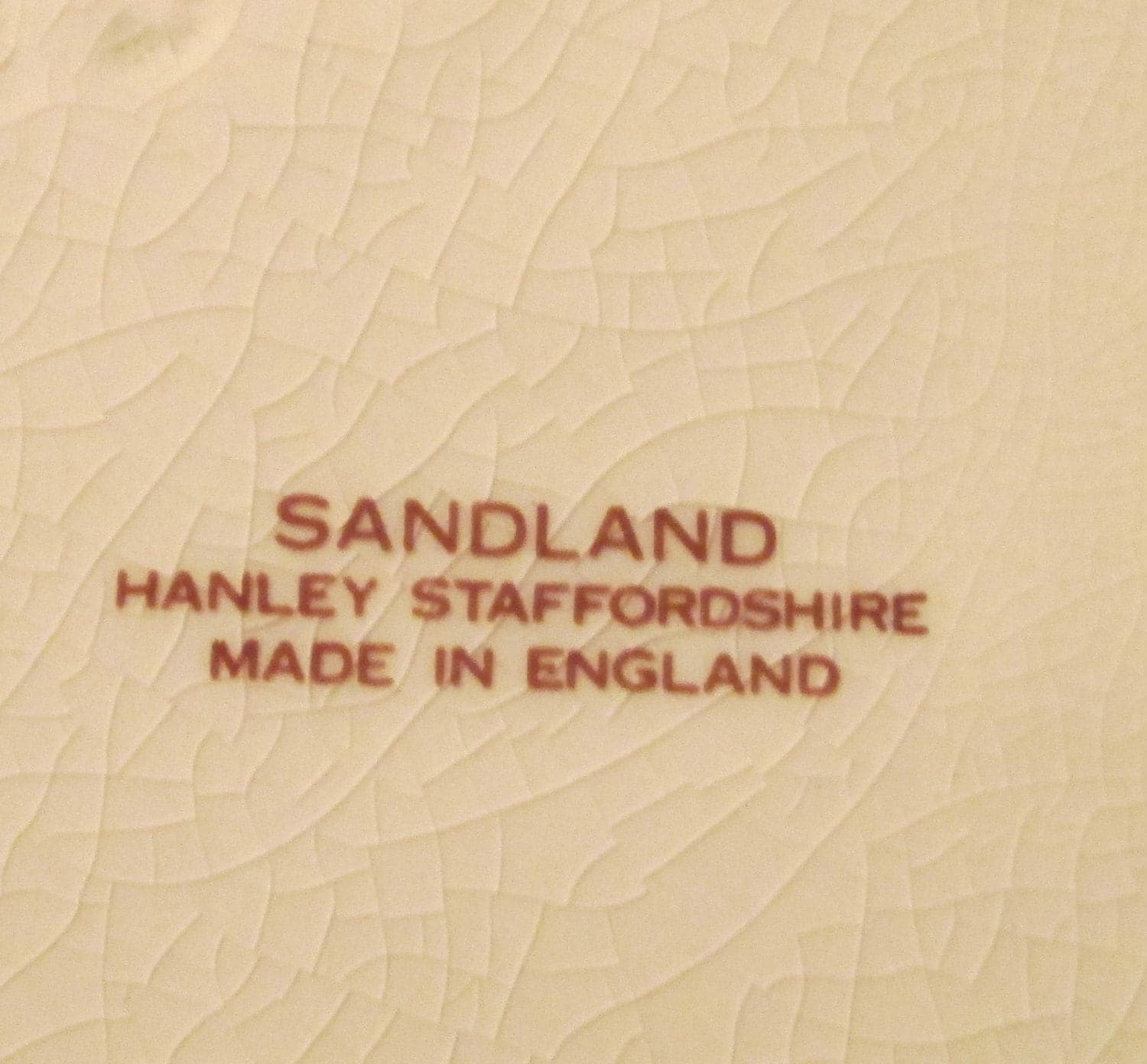Vintage Sandland Hanley Staffordshire Blue and Copper Luster Pitcher - Thumbnail 2