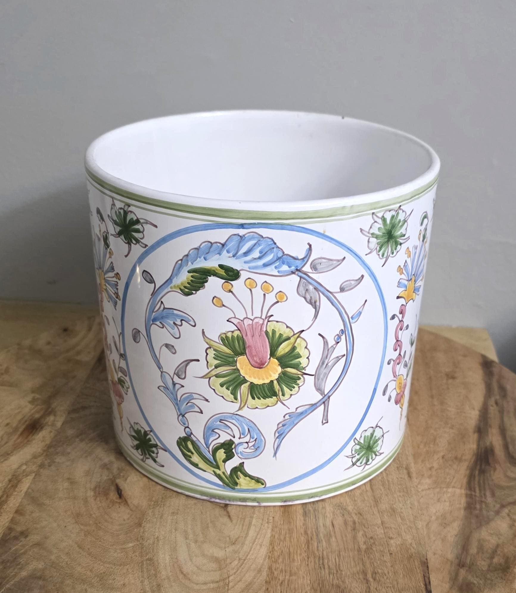 Nora Fenton Hand Painted Planter - Thumbnail 4