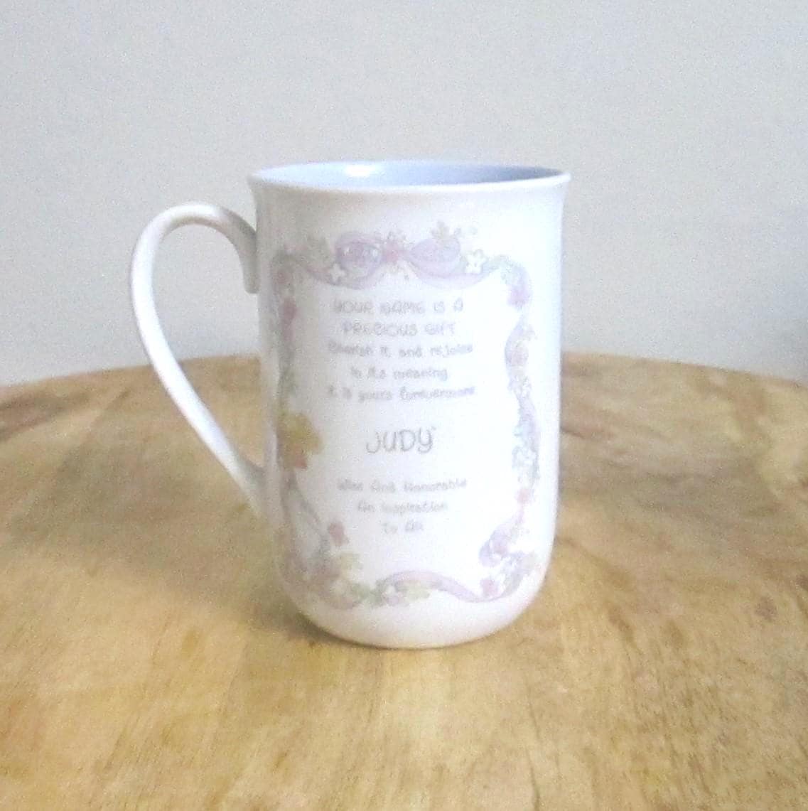 Vintage Precious Moments Judy Mug, 1989 - Thumbnail 4