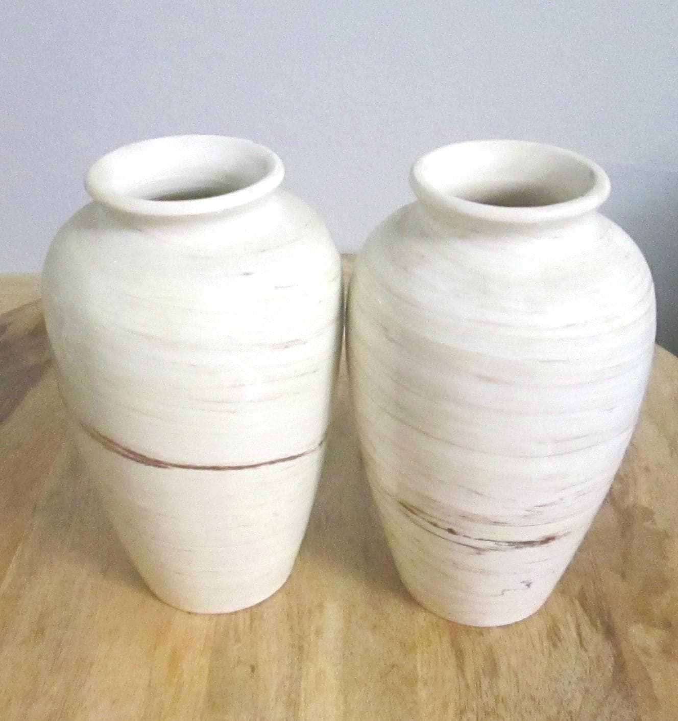 Vintage Flavia Bitossi Italian Pottery Swirl Vase, 2 Available - Thumbnail 3