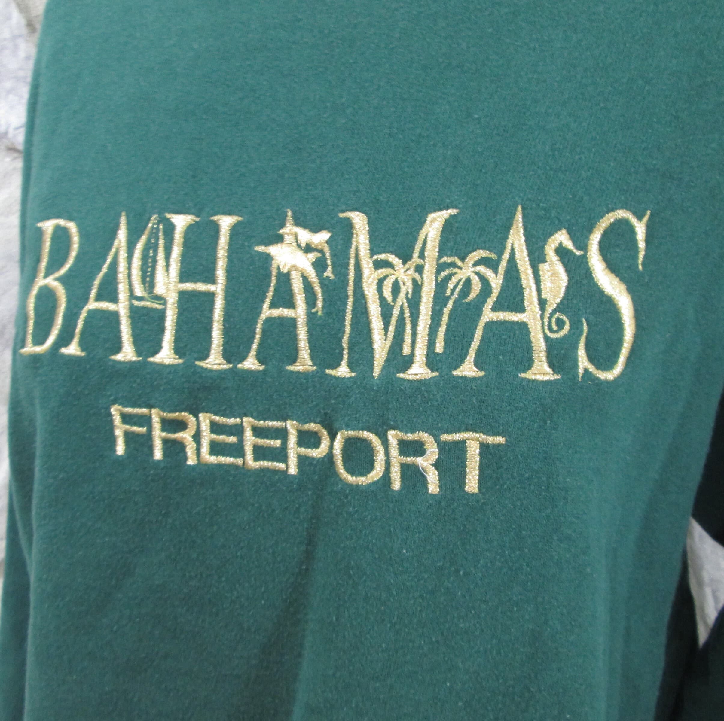 Vintage 80's Jerzees Freeport Bahamas Sweatshirt - Thumbnail 2
