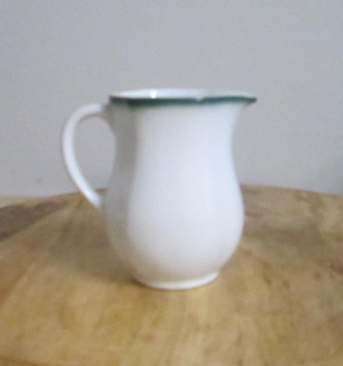 Vintage Arabia Finland Green Aster Pitcher - Thumbnail 2