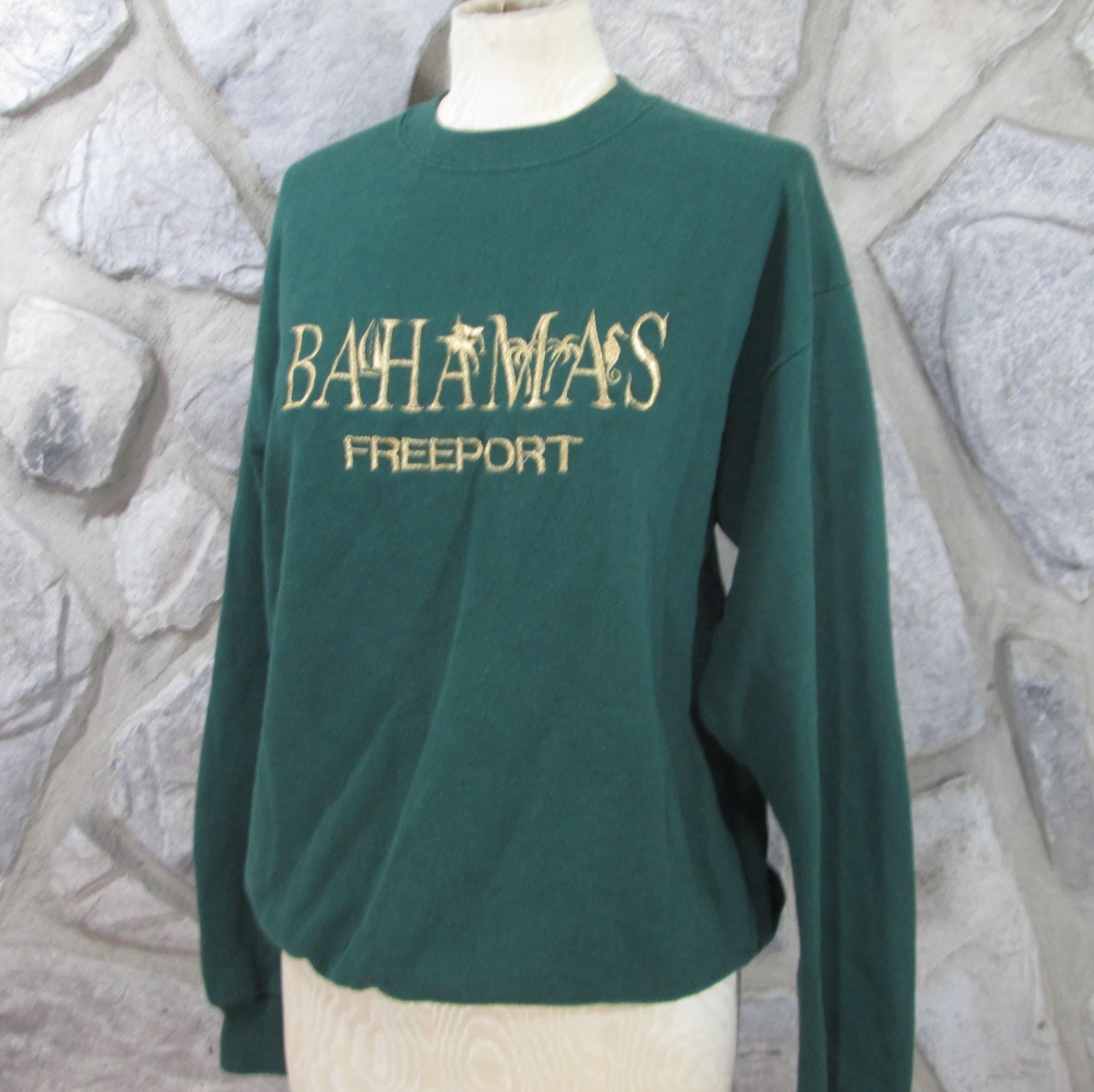 Vintage 80's Jerzees Freeport Bahamas Sweatshirt