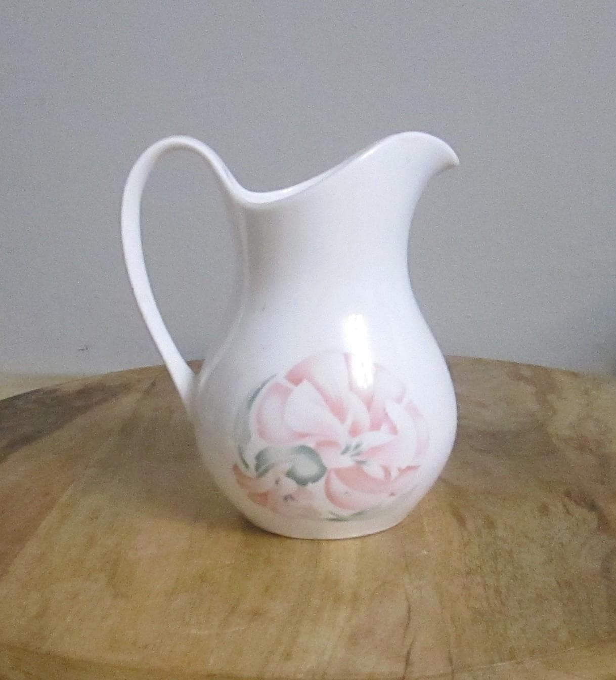 Vintage Royal Doulton Floral Motif Pitcher - Thumbnail 3