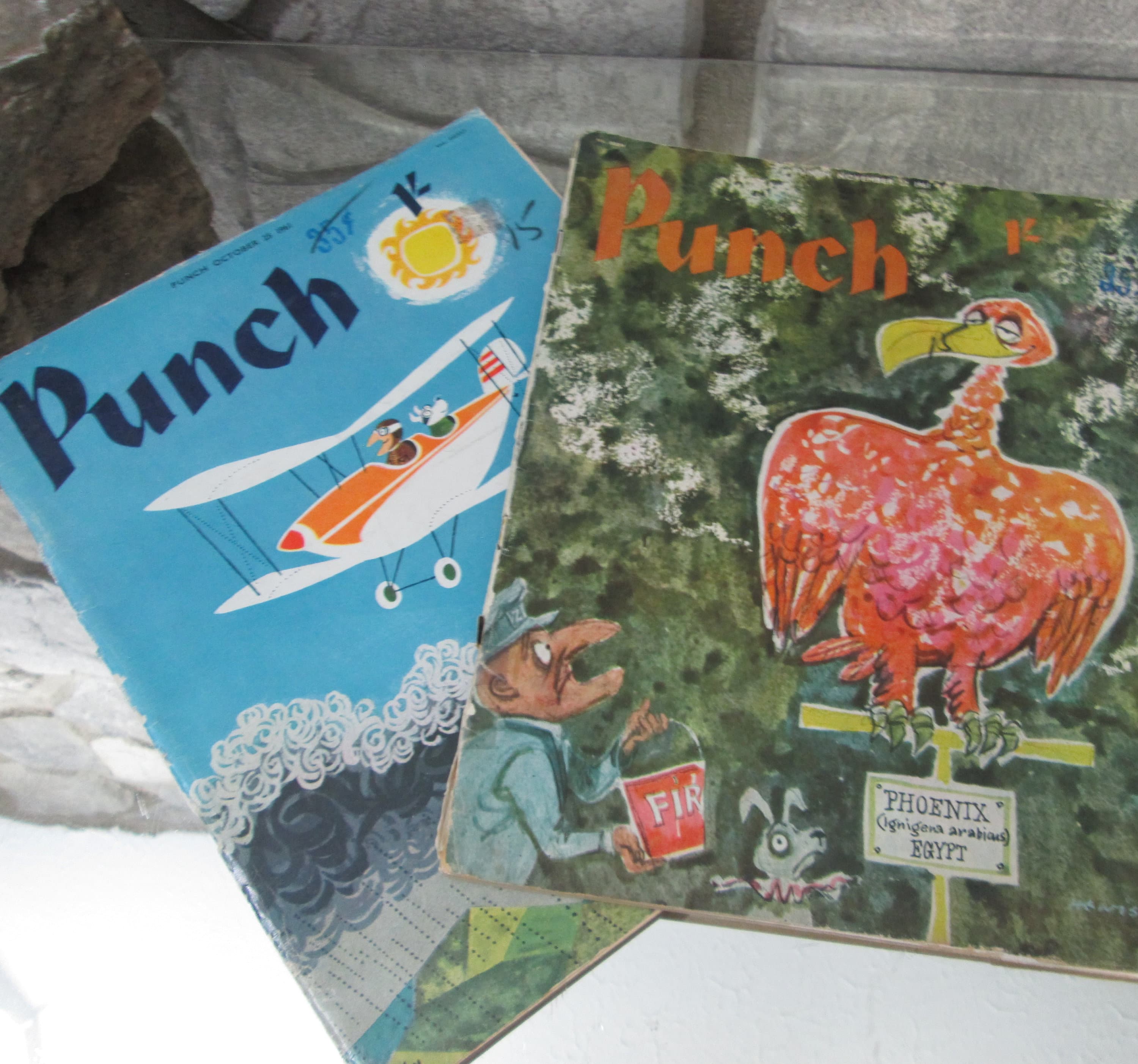 Lot of 2 Vintage Punch Magazines October and November 1961