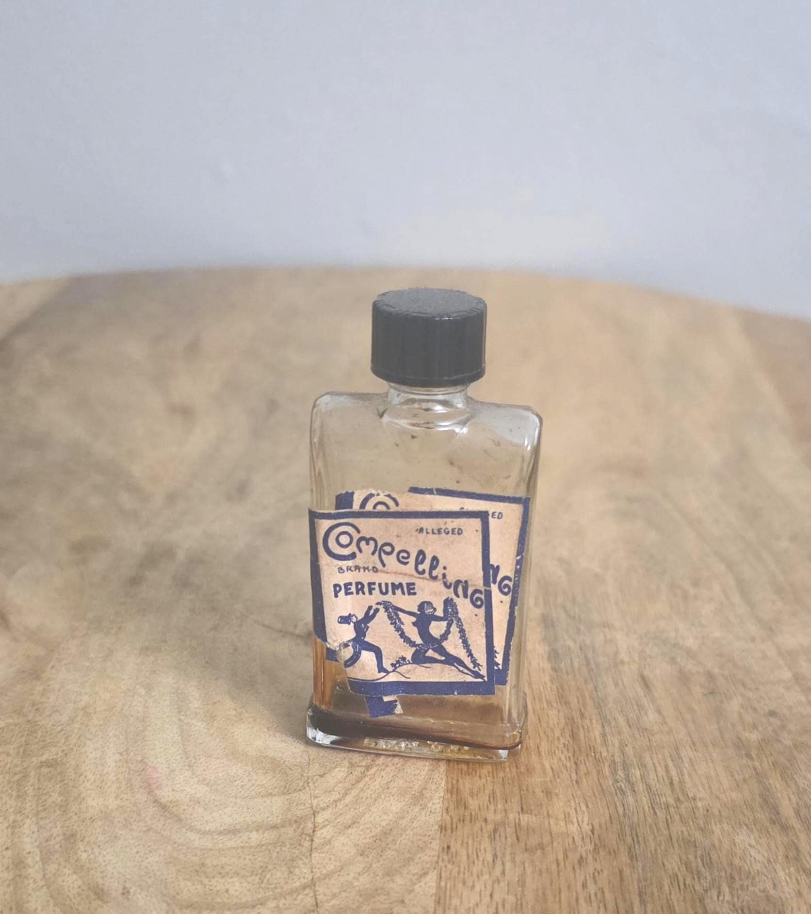 Vintage 1930's Compelling Perfume Bottle