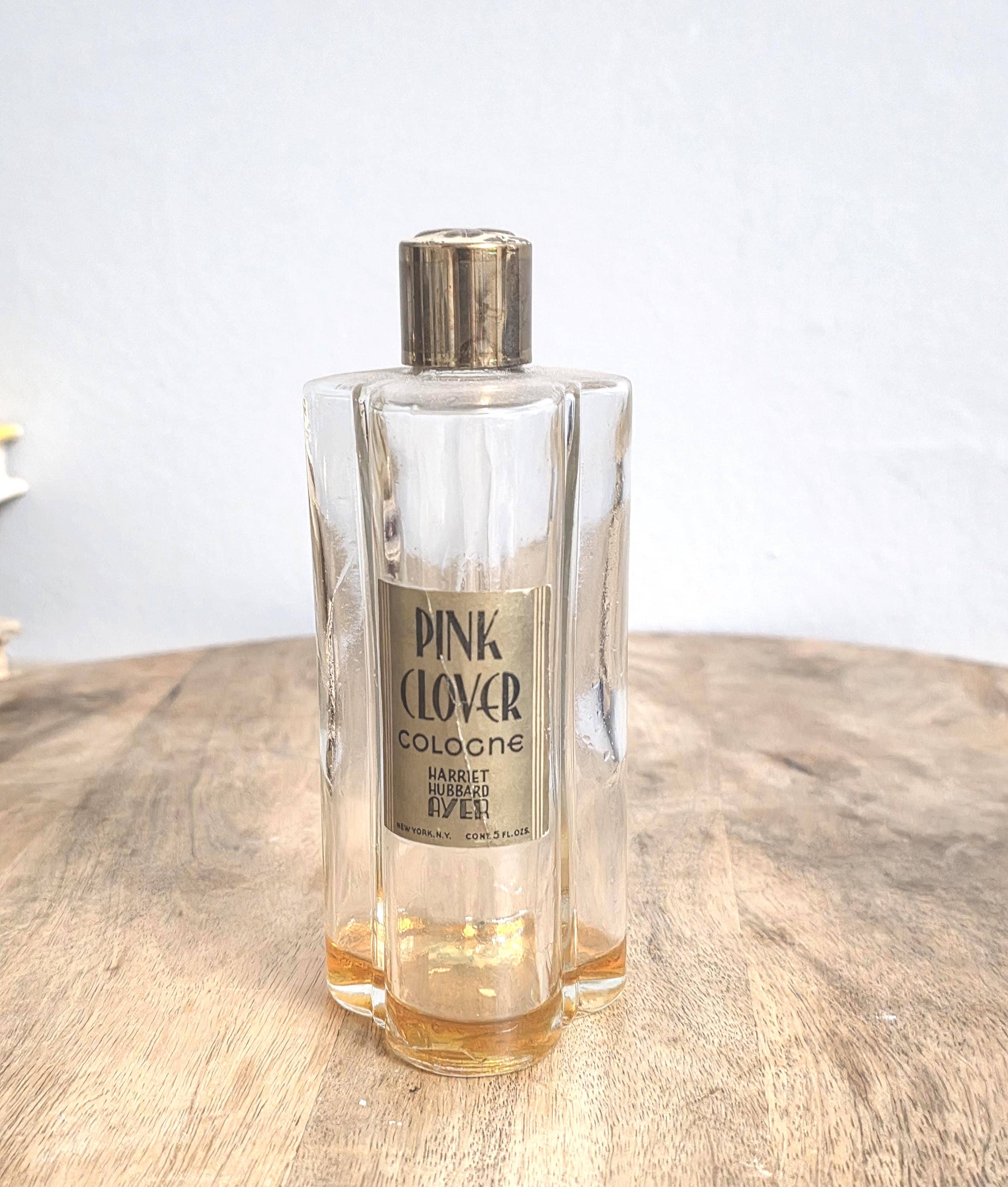 Vintage Harriet Gubbard Ayer Pink Clover Perfume Bottle