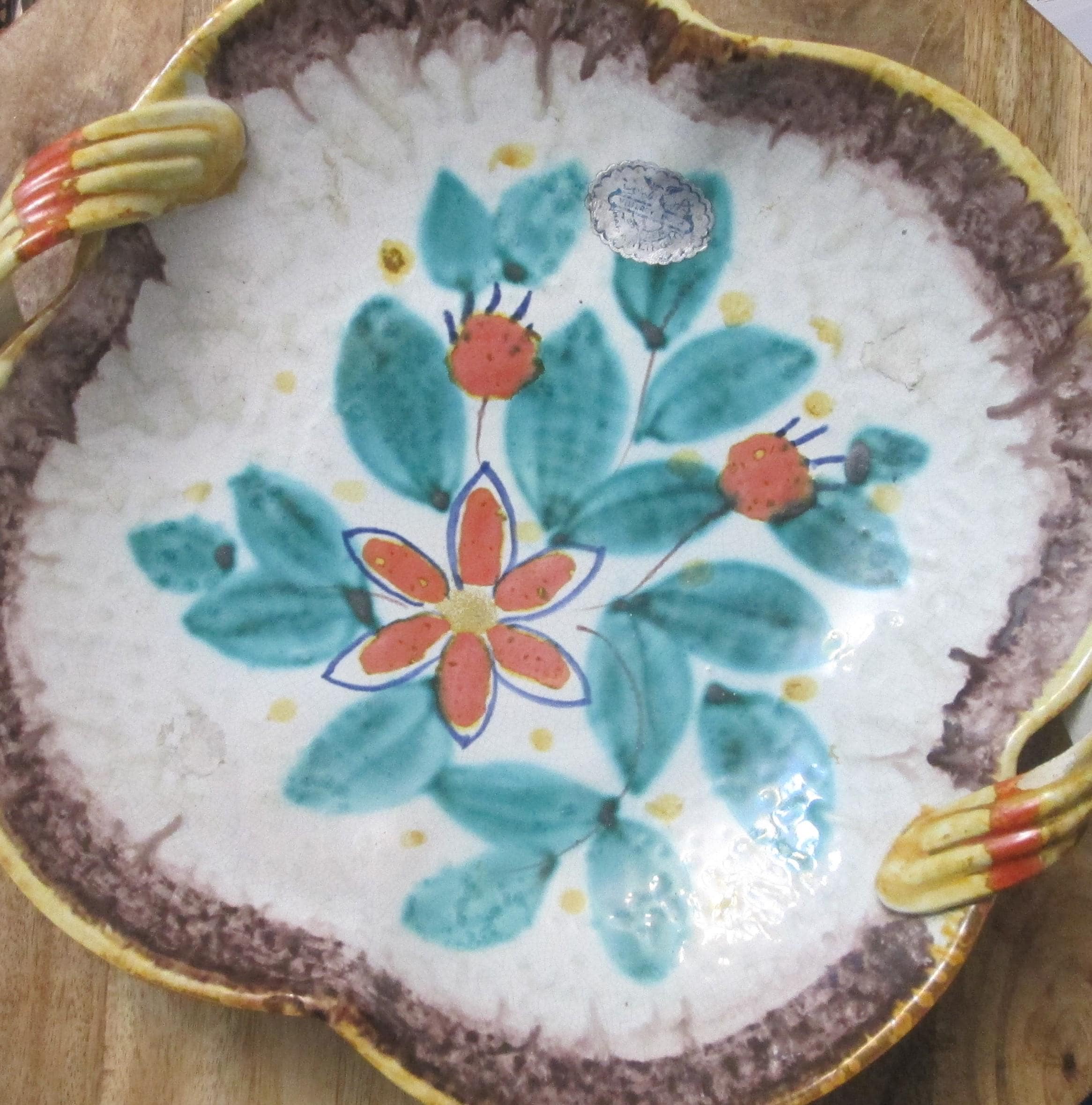 Vintage Villeroy and Boch Pottery Bowl