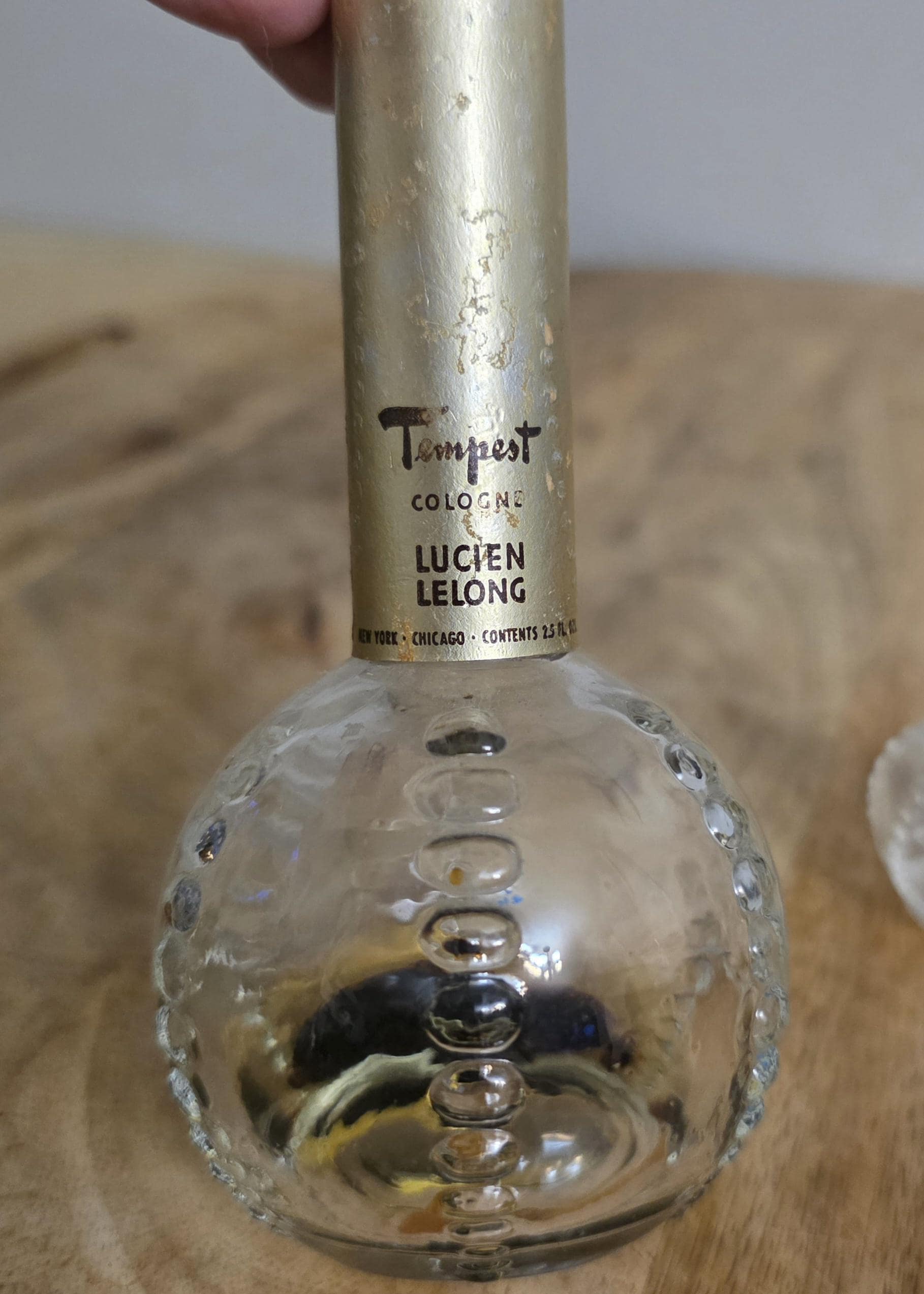 1930s Lucien Lelong Perfume Bottles, Opening Night Miniature and Tempest - Thumbnail 2