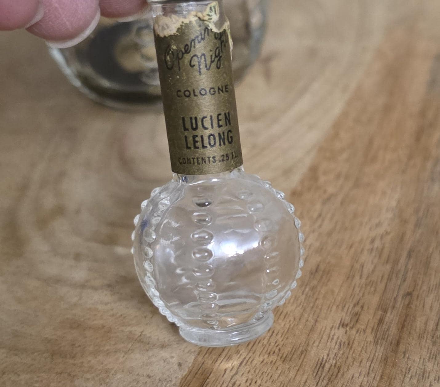 1930s Lucien Lelong Perfume Bottles, Opening Night Miniature and Tempest - Thumbnail 3