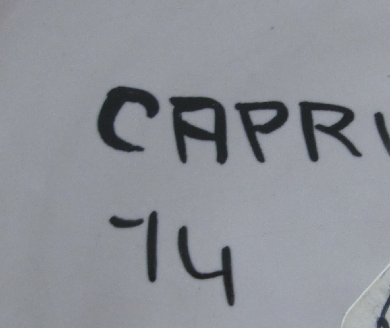 Vintage Italian Capri Pottery Inkwell - Thumbnail 3