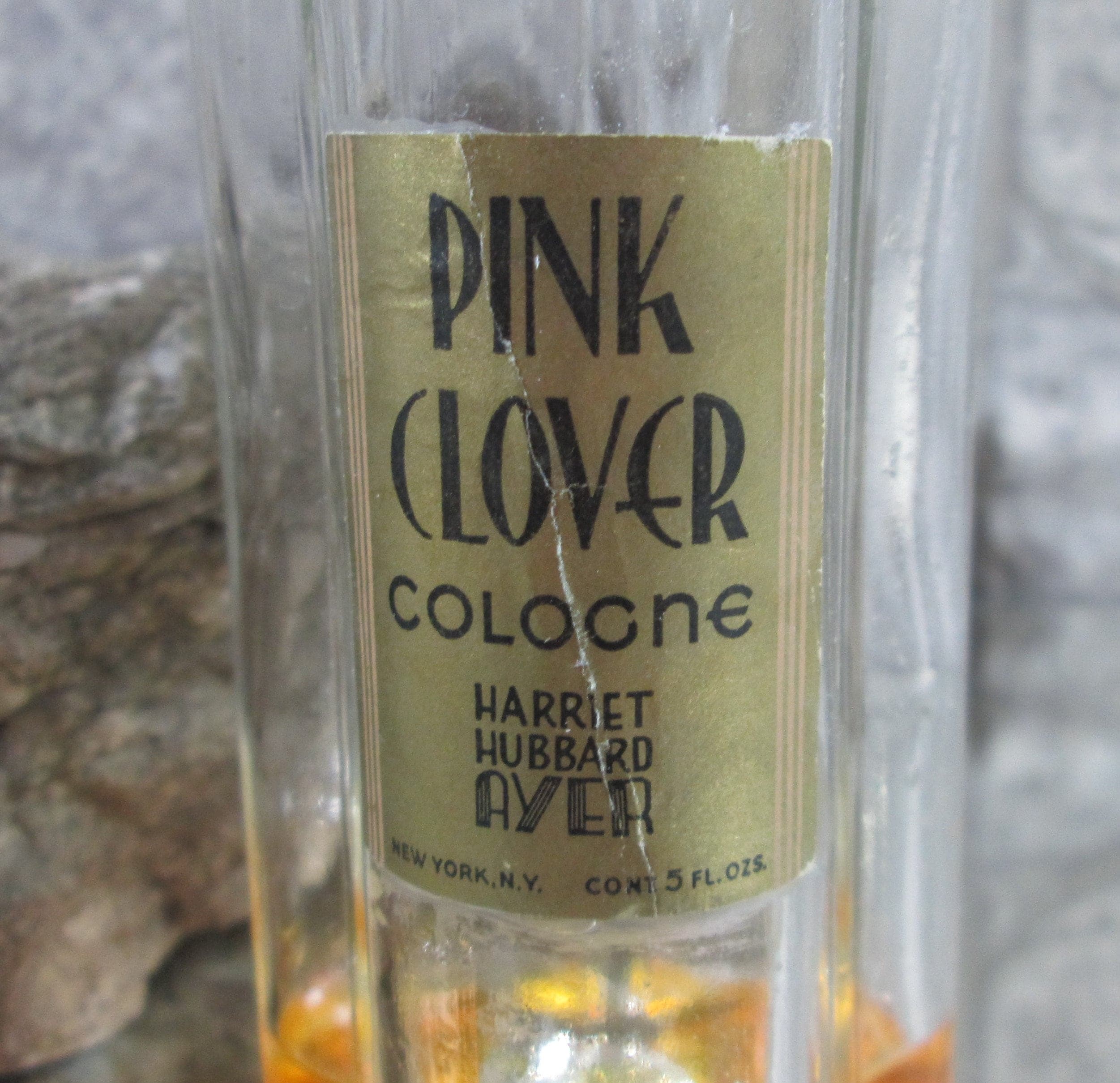 Vintage Harriet Gubbard Ayer Pink Clover Perfume Bottle - Thumbnail 2