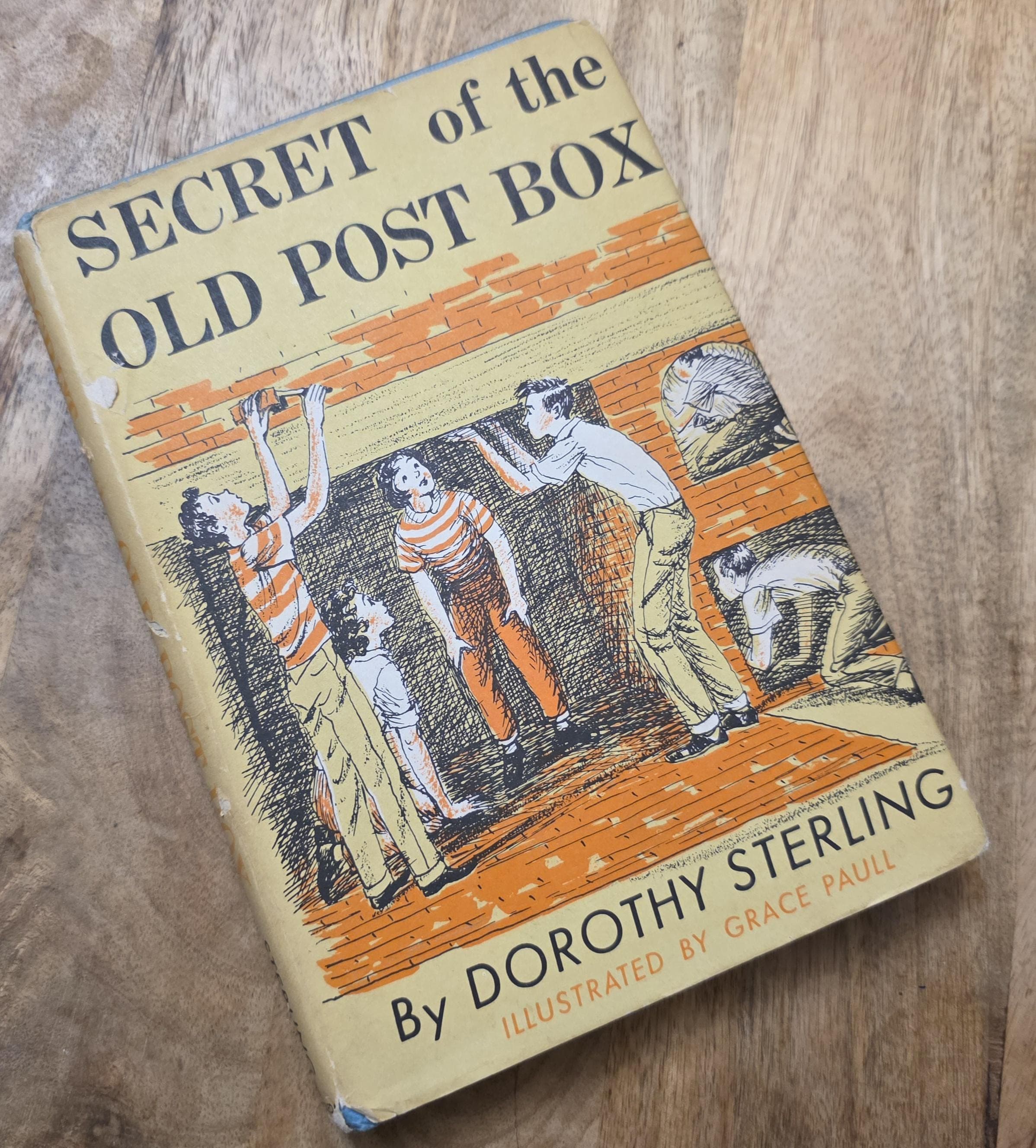 Vintage Book Secret of the Old Post Box by Dorothy Sterling, 1960