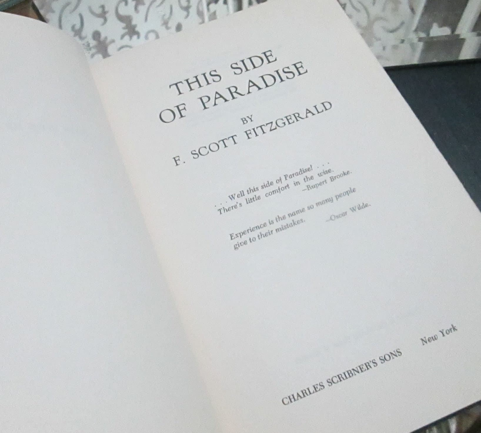 Vintage Edition This Side of Paradise by F. Scott Fitzgerald - Thumbnail 4