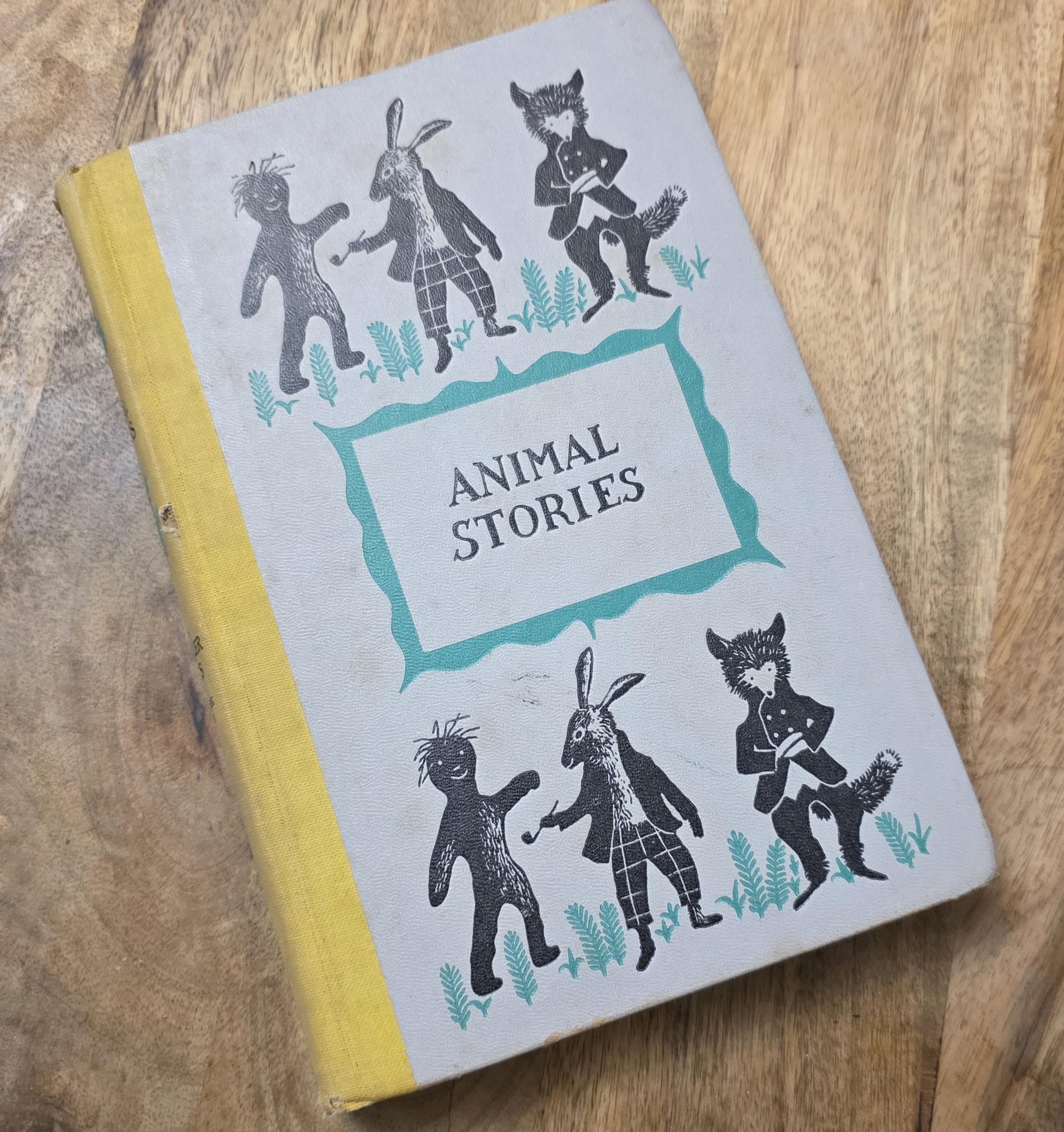 Vintage Animal Stories by Joel Chandler Harris, Ezra Jack Keats Illustrations, 1954 Book