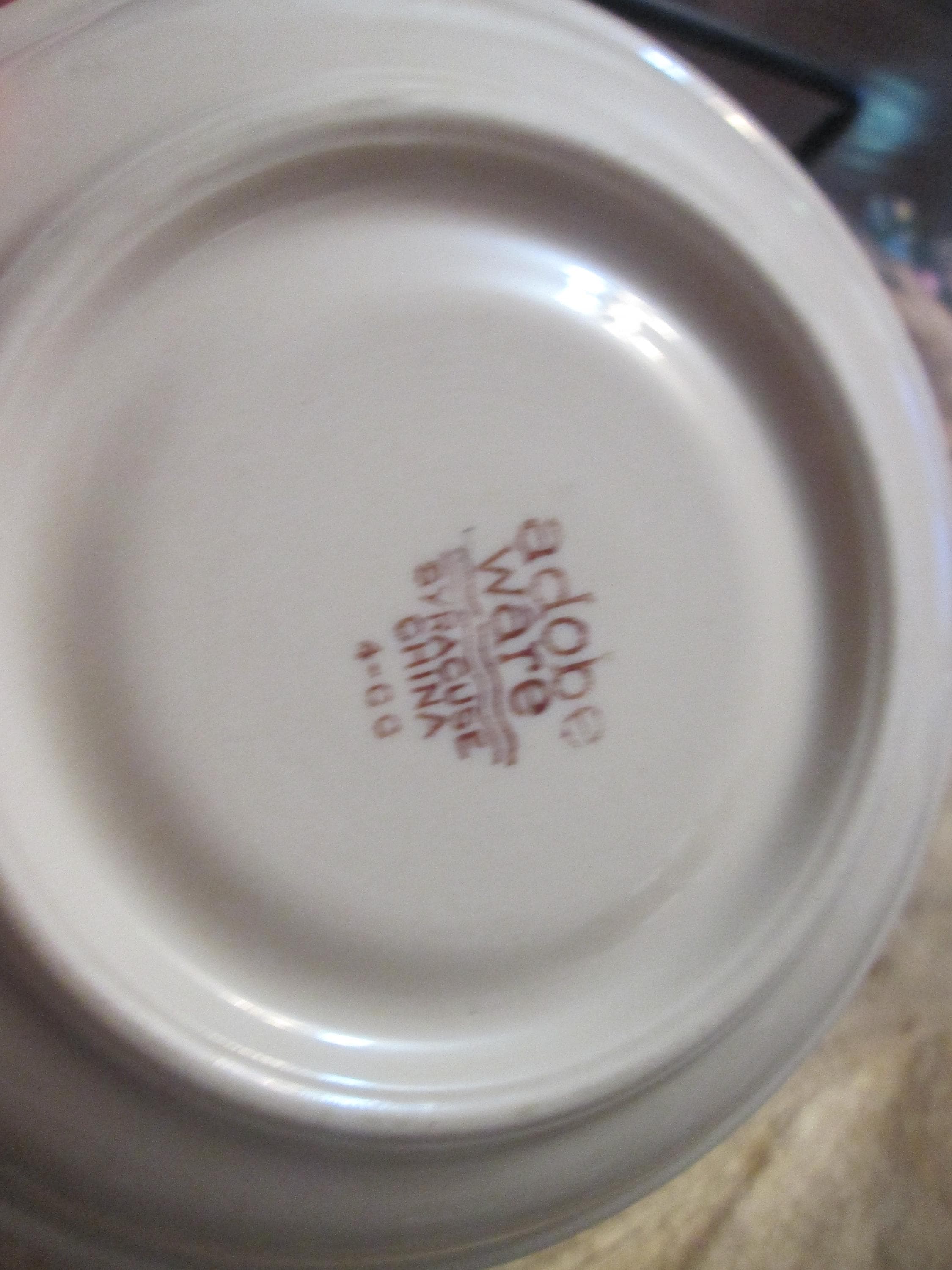 Vintage Syracuse China Coach and Four Pattern Saucer - Thumbnail 2