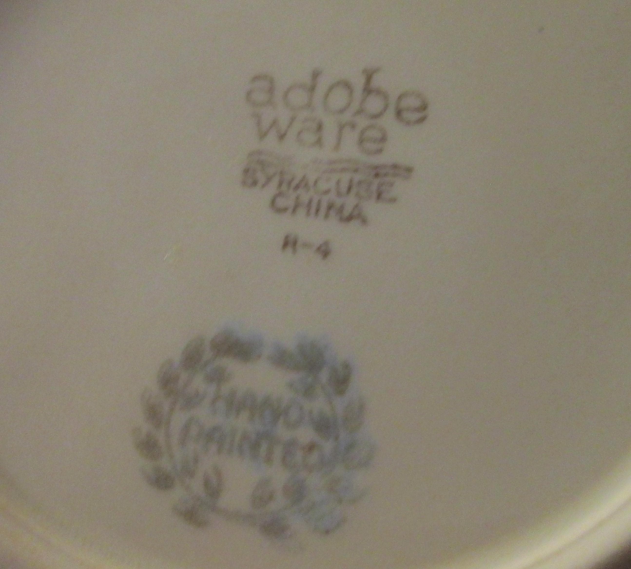 Vintage Syracuse China Coach and Four Pattern Bread Plate - Thumbnail 2