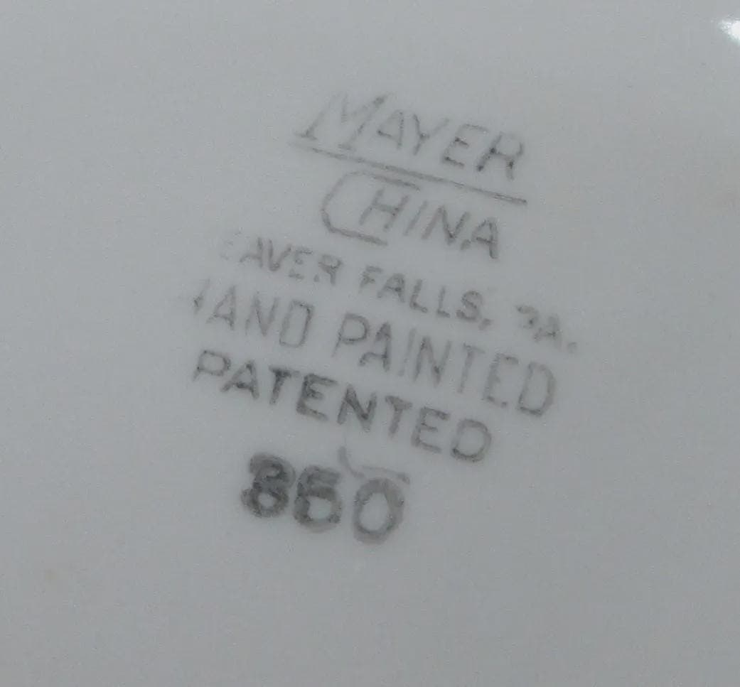 Vintage Mayer China Restaurant Ware Grill Plate - Thumbnail 2