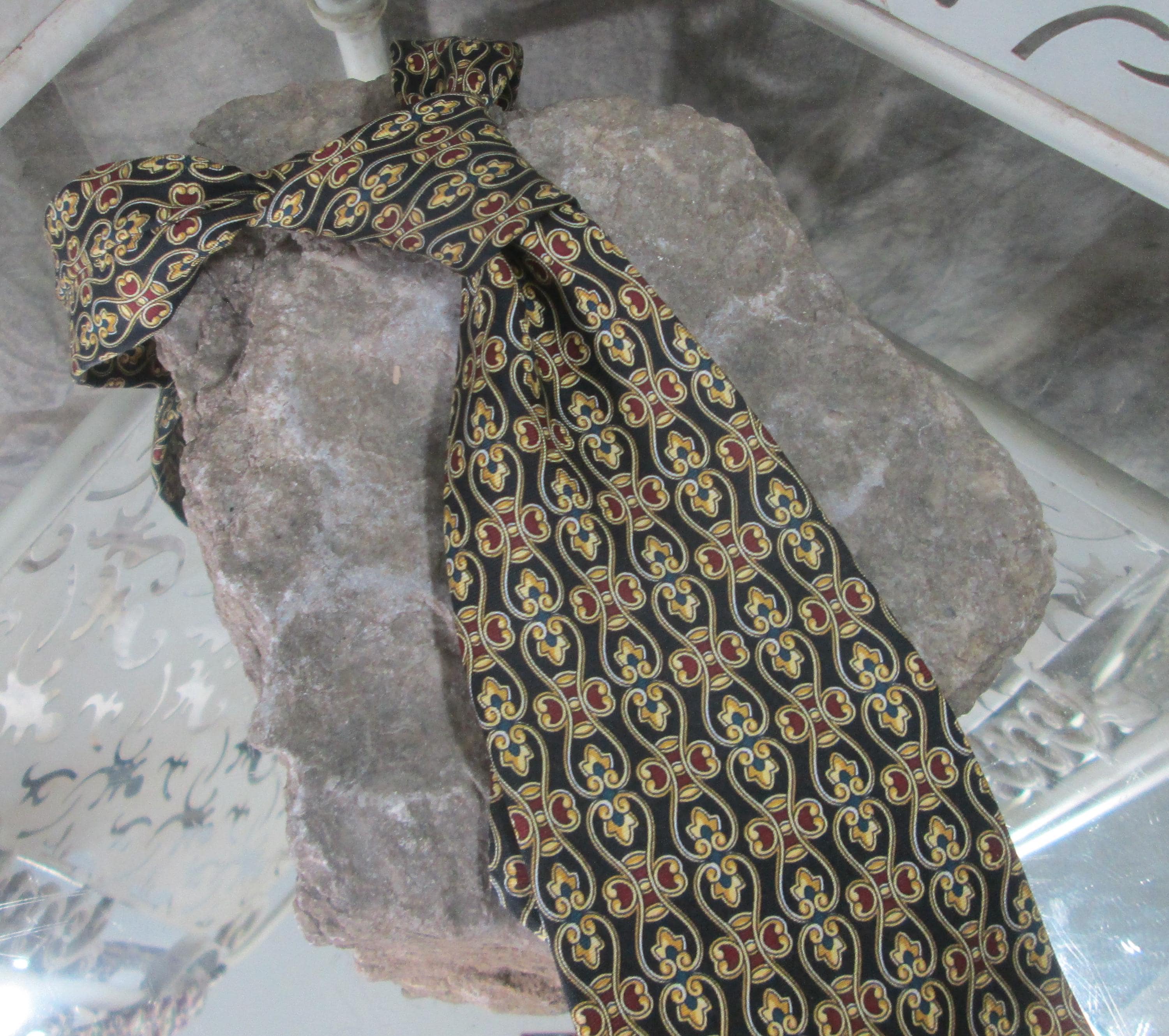 Vintage Paolo Gucci Italian Silk Tie