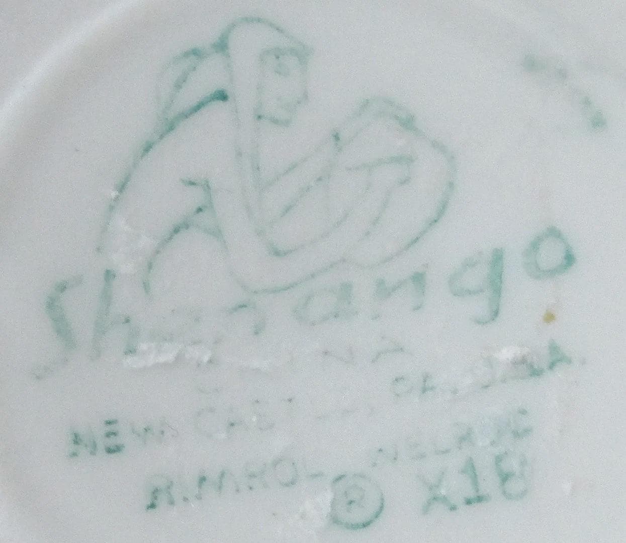 Vintage Modern Shenango China Restaurant Ware Cup and Saucer, 1960 - Thumbnail 3