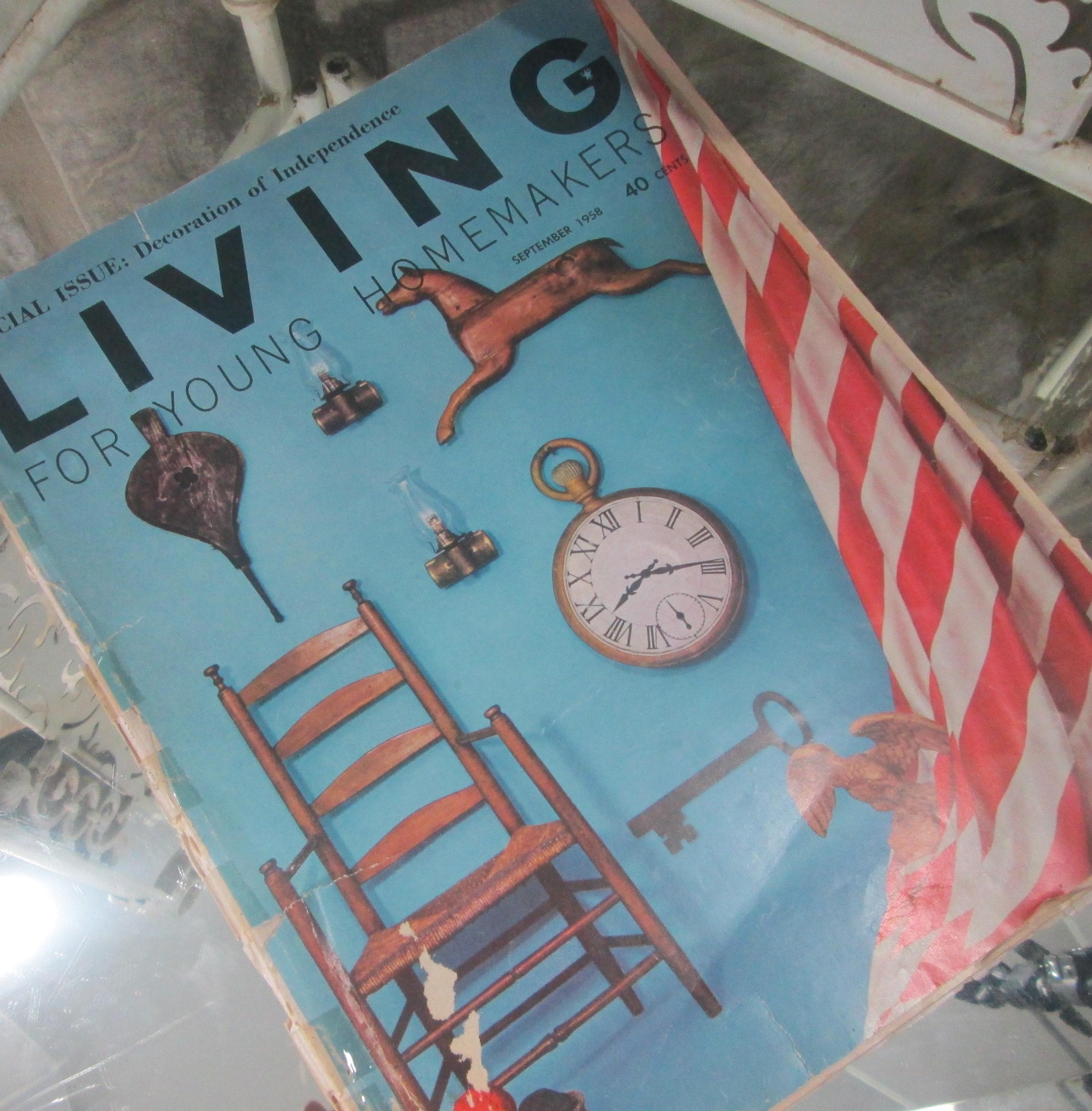 Vintage Living for Young Homemakers Magazine, September 1958