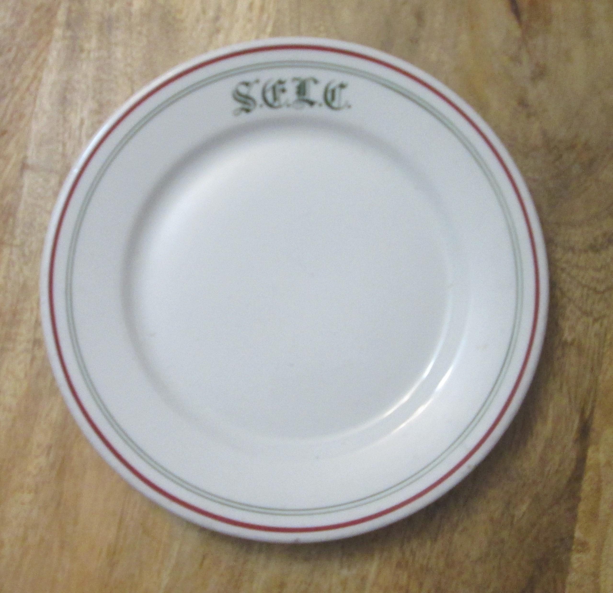 Vintage Warwick China Restaurant Ware Plate SFLC ?