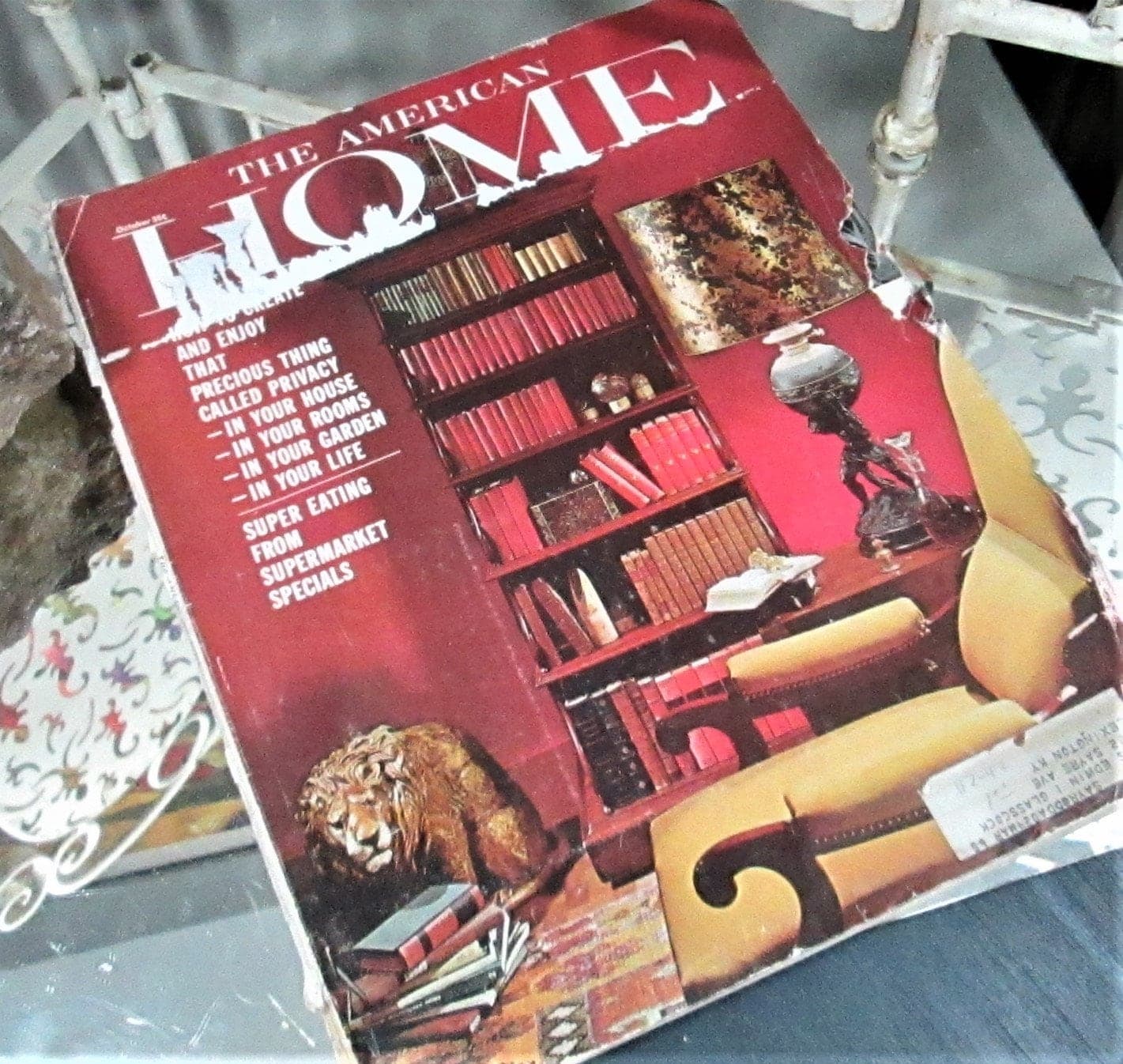 Vintage The American Home Magazine October 1964