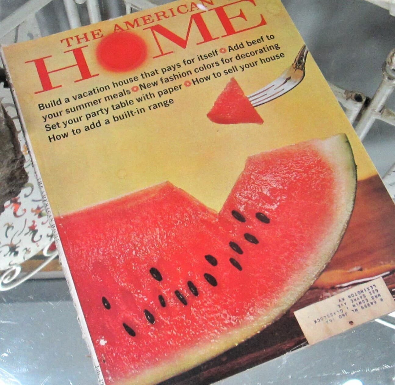 Vintage The American Home Magazine, July 1961