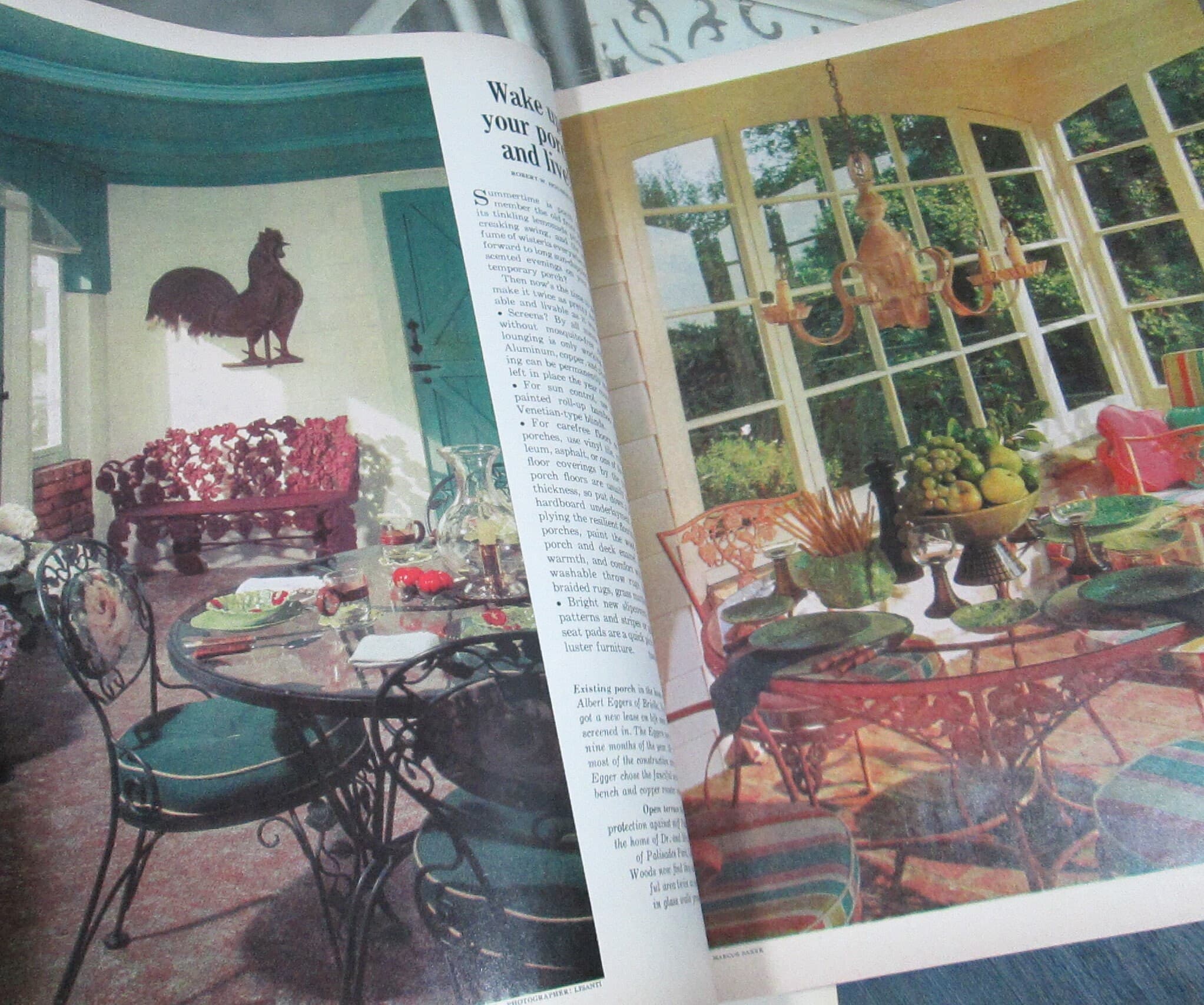 Vintage The American Home Magazine, July 1961 - Thumbnail 3