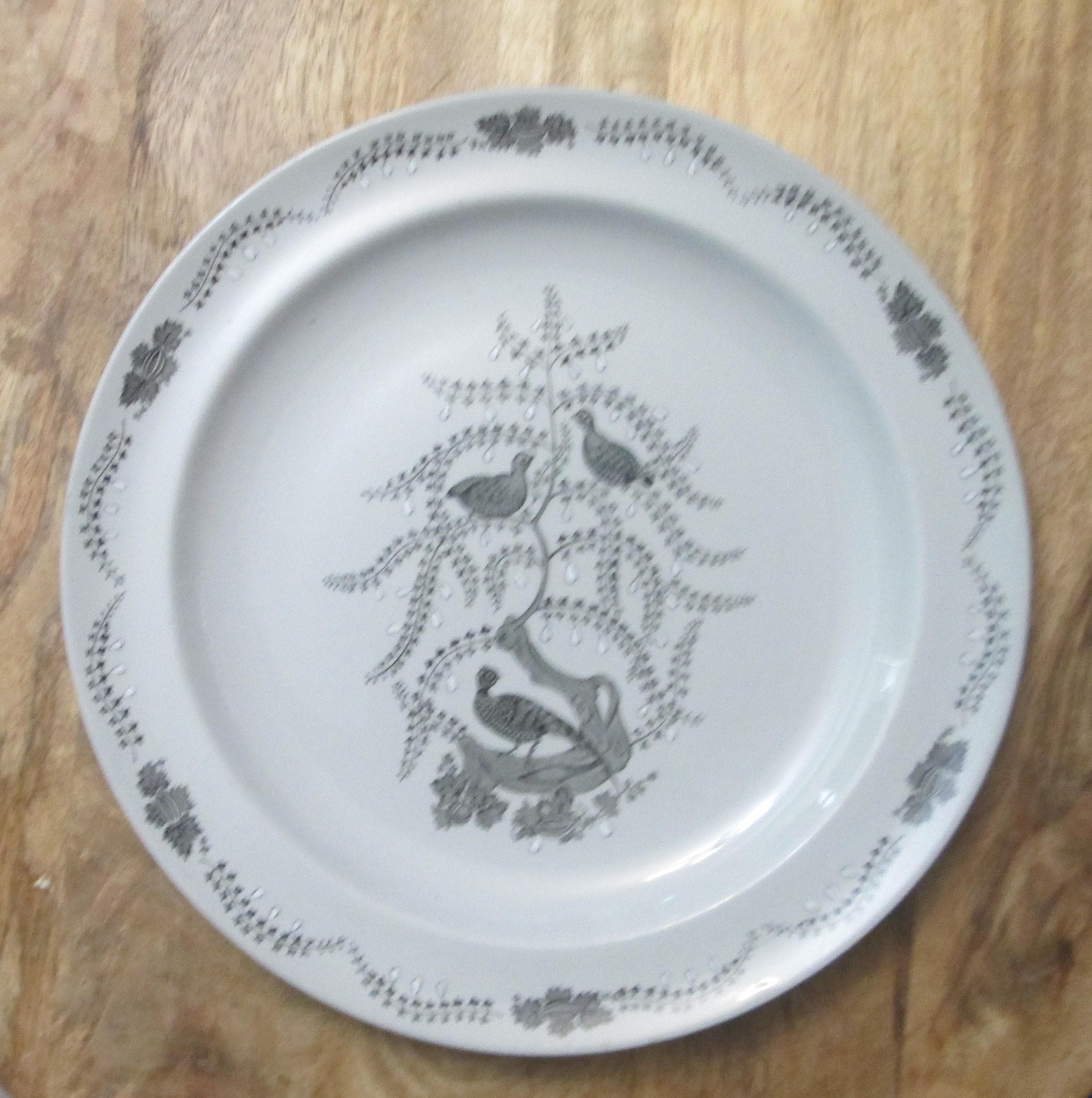 Vintage Wedgwood of Etruria Partridge in a Pear Tree Plate