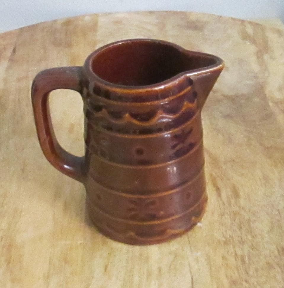 Vintage Mar-Crest Daisy and Dot Pattern Creamer - Thumbnail 2