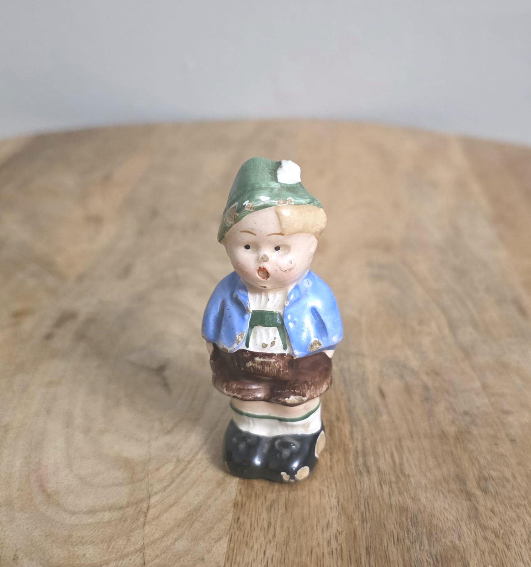Vintage Goebel German Boy Salt or Pepper Shaker
