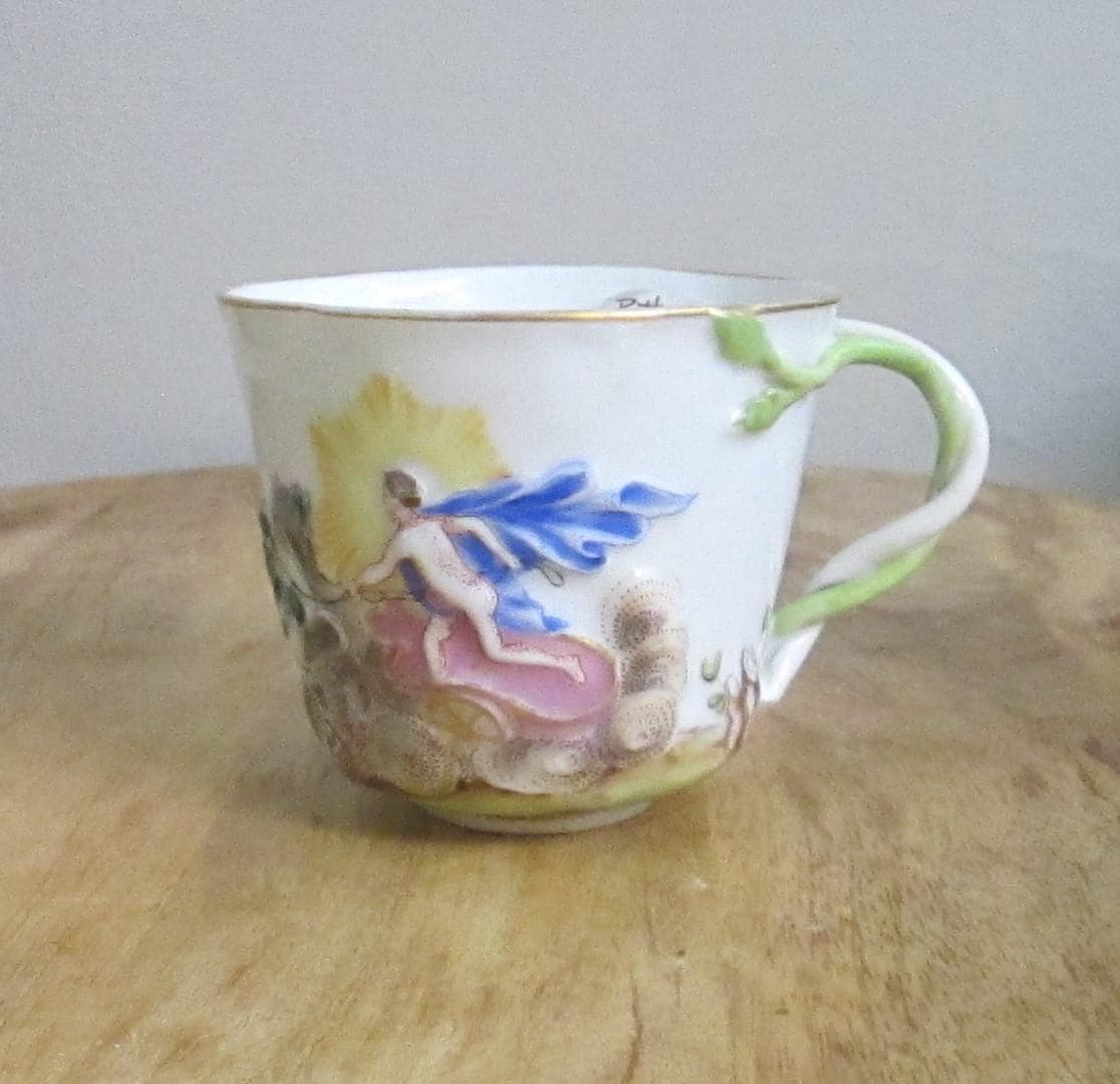 Antique Italian Porcelain Tea Cup