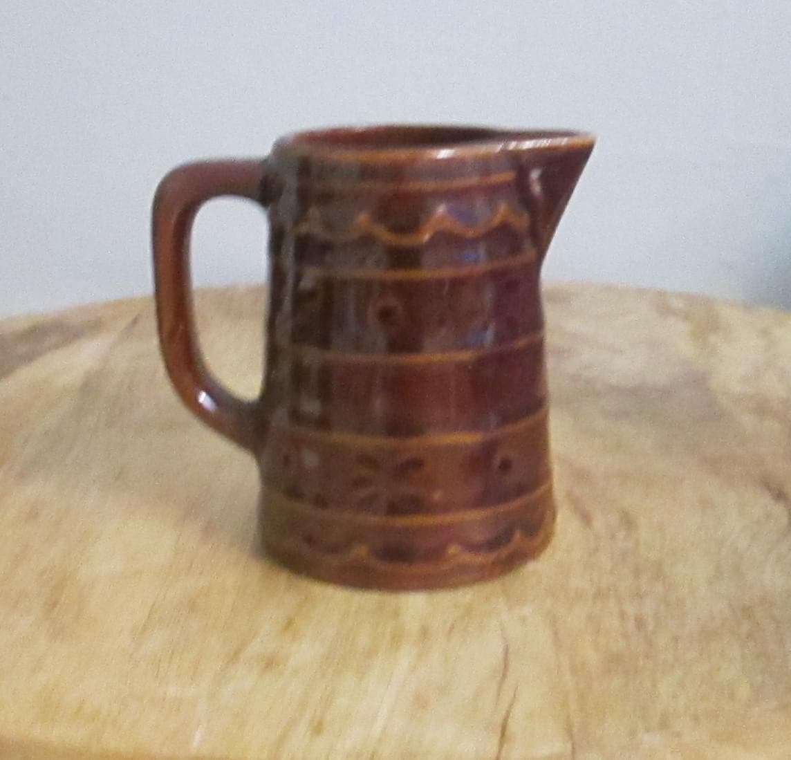 Vintage Mar-Crest Daisy and Dot Pattern Creamer - Thumbnail 3