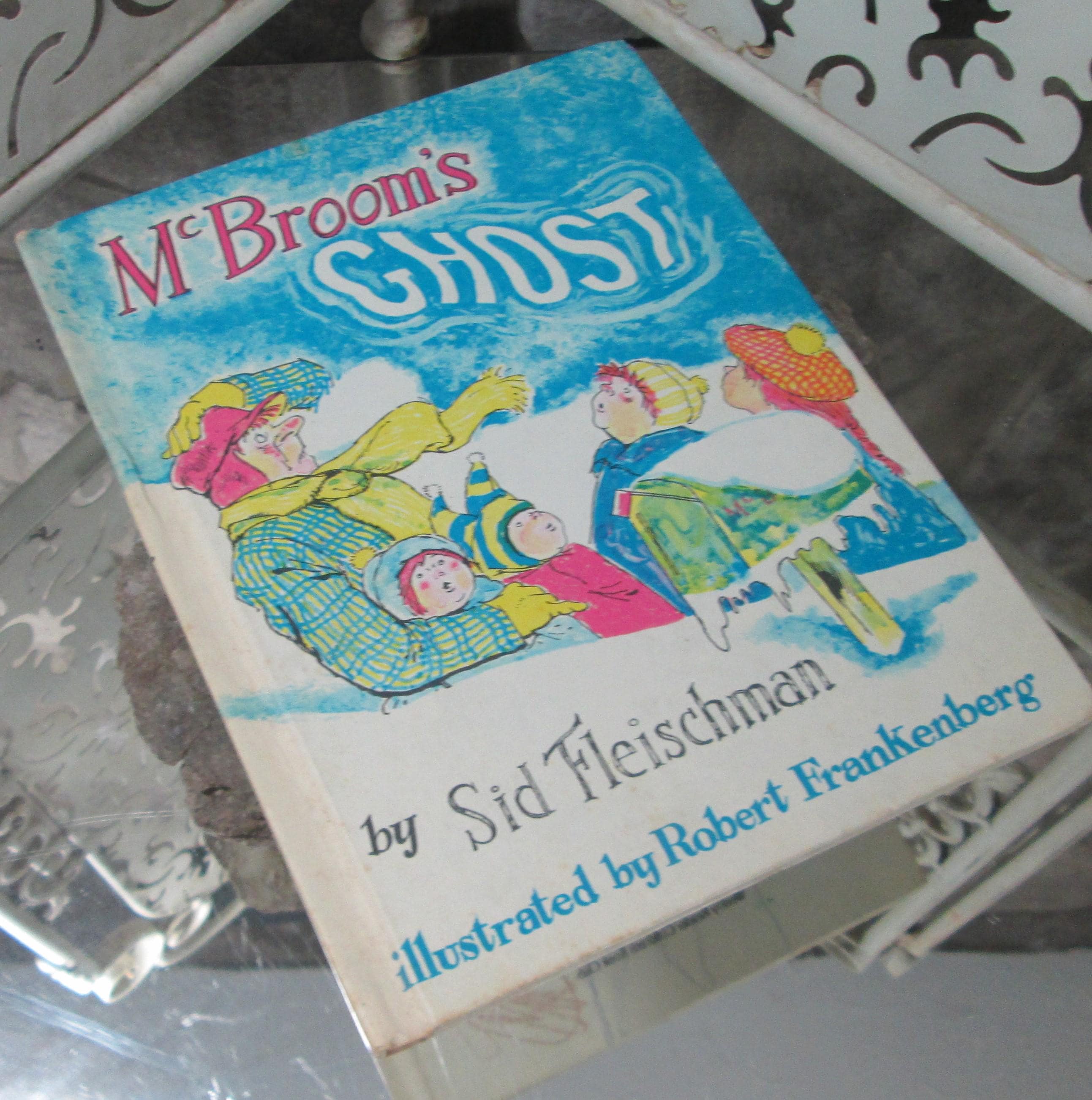 McBroom's Ghost by Sid Fleischman, Illustrated by Robert Frankenberg, 1971 Children's Book