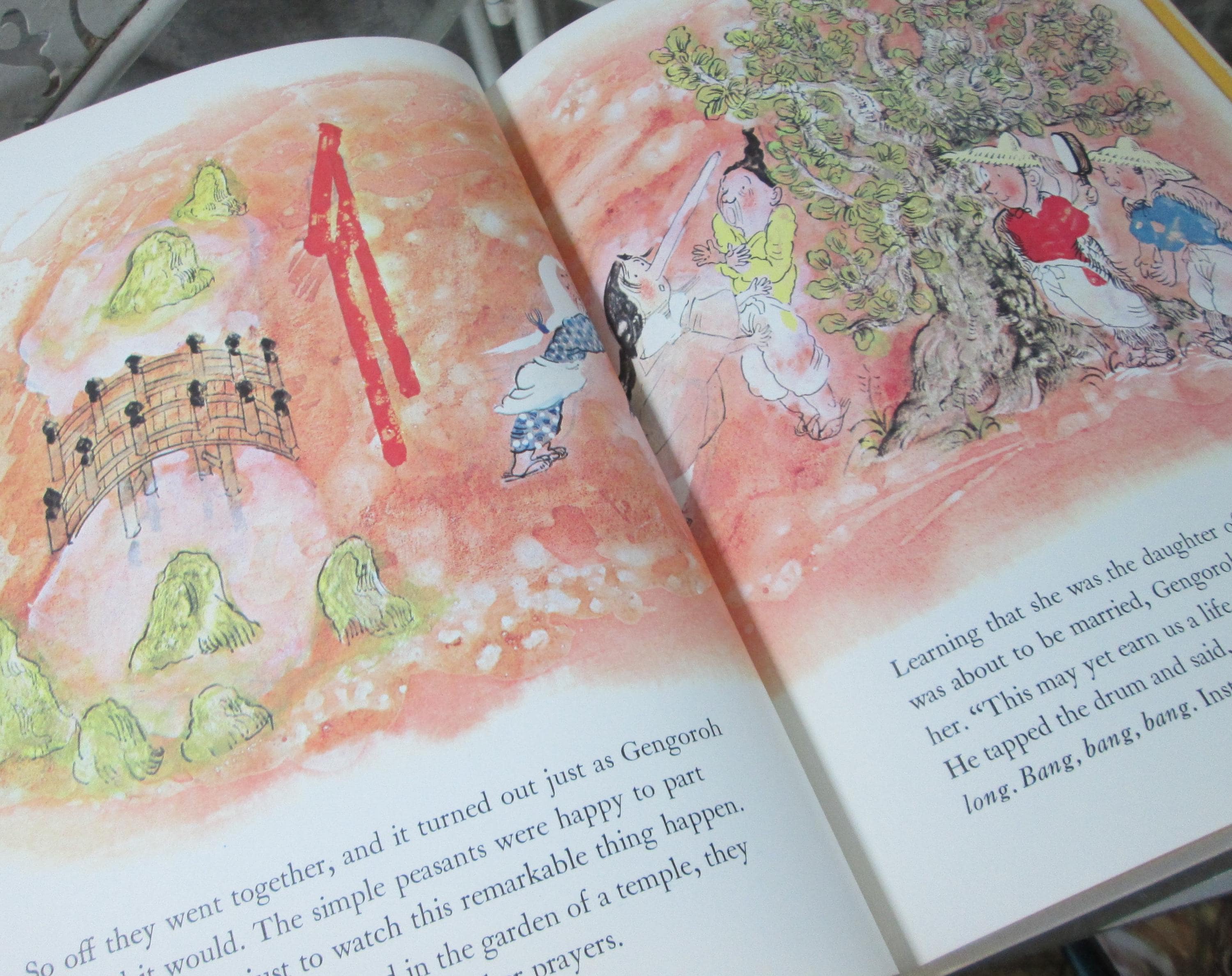 Gengoroh and the Thunder God by Miyoko Matsutani, Illustrated by Yasuo Segawa, 1970 - Thumbnail 3