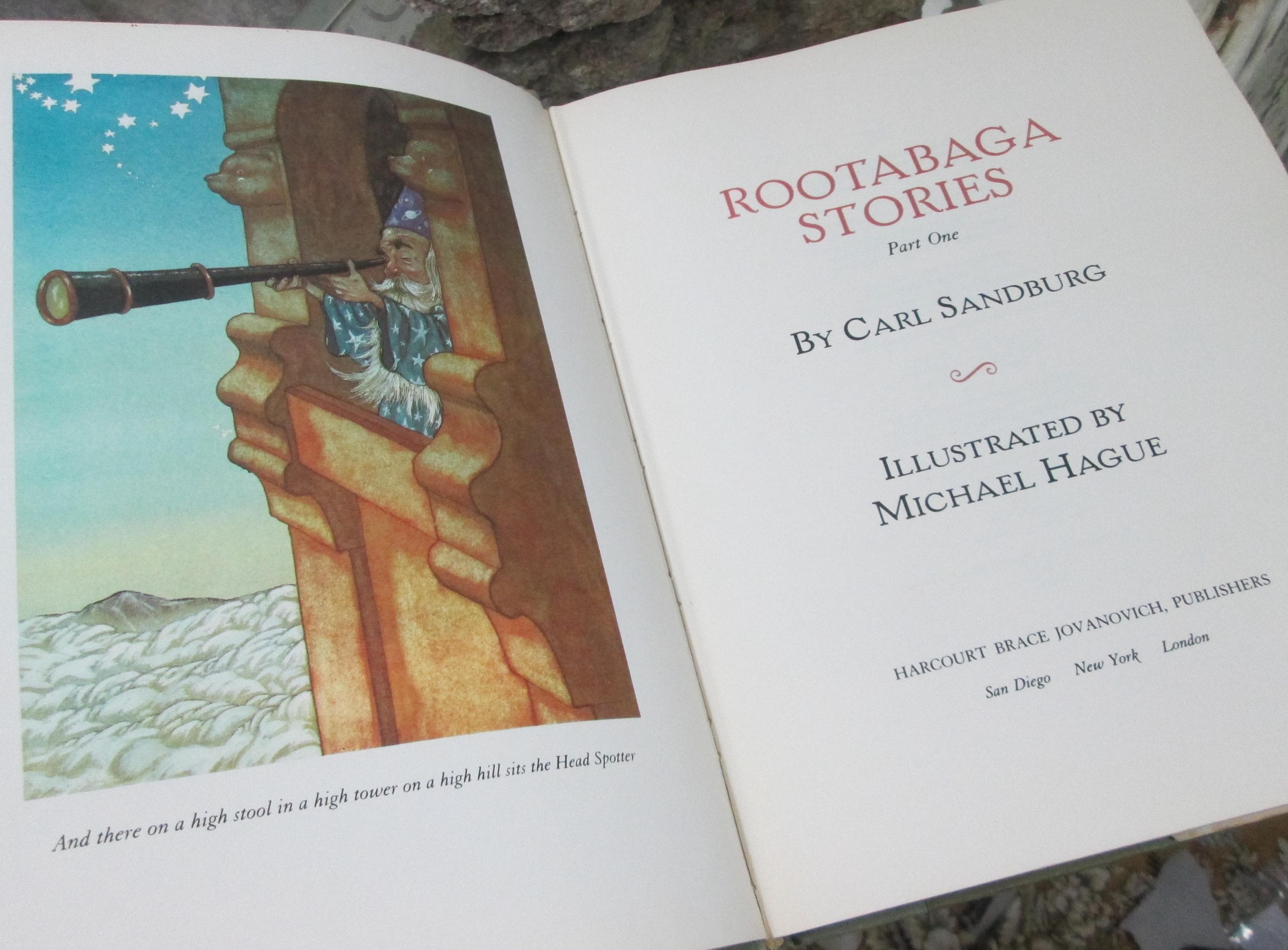 Rootabaga Stories Part One by Carl Sandburg, Illustrated by Michael Hague, 1988 - Thumbnail 3