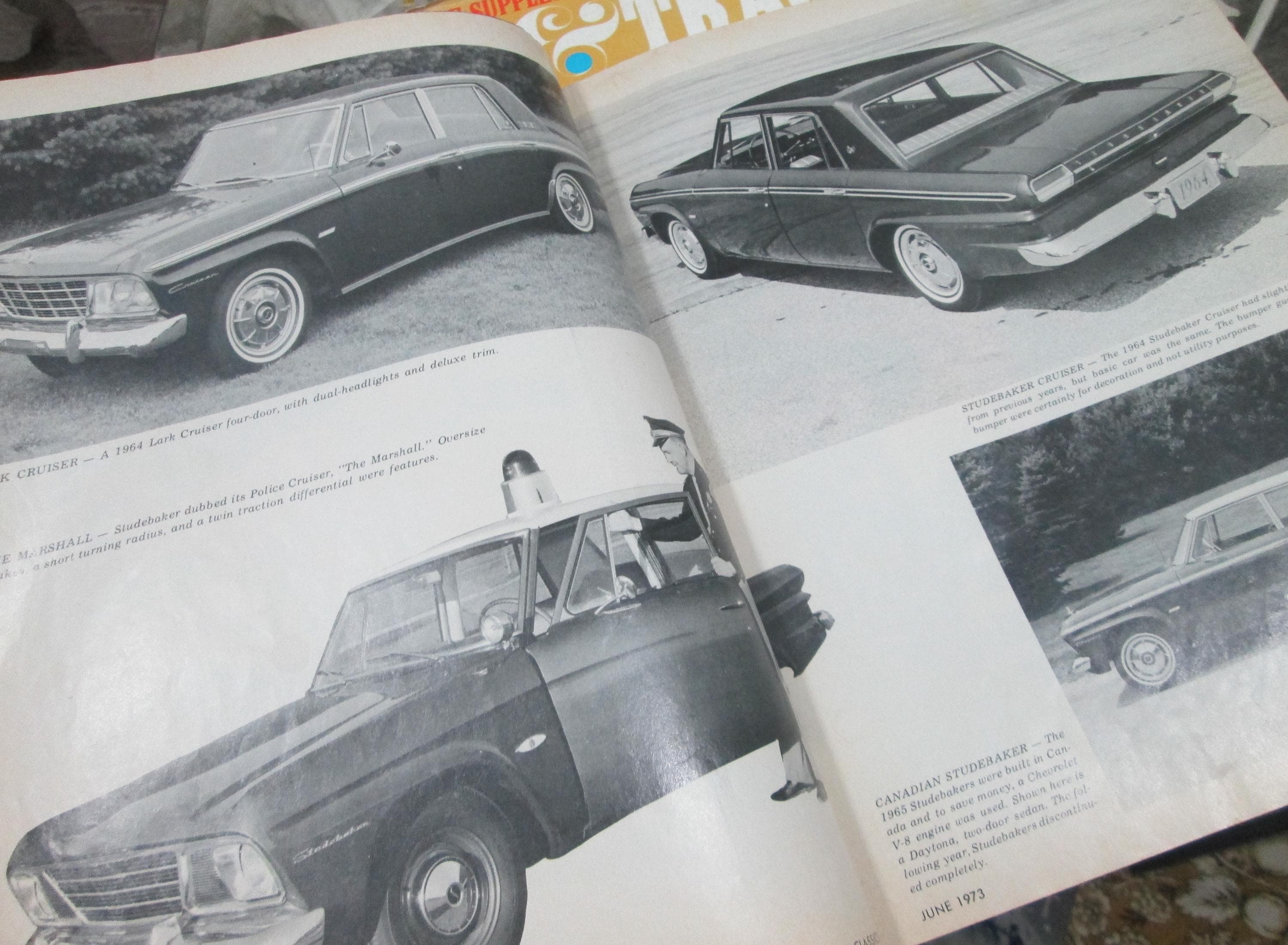 Vintage Car Classics Magazine, June 1973, Hudson, Studebaker, Packard Hawk Cover - Thumbnail 3