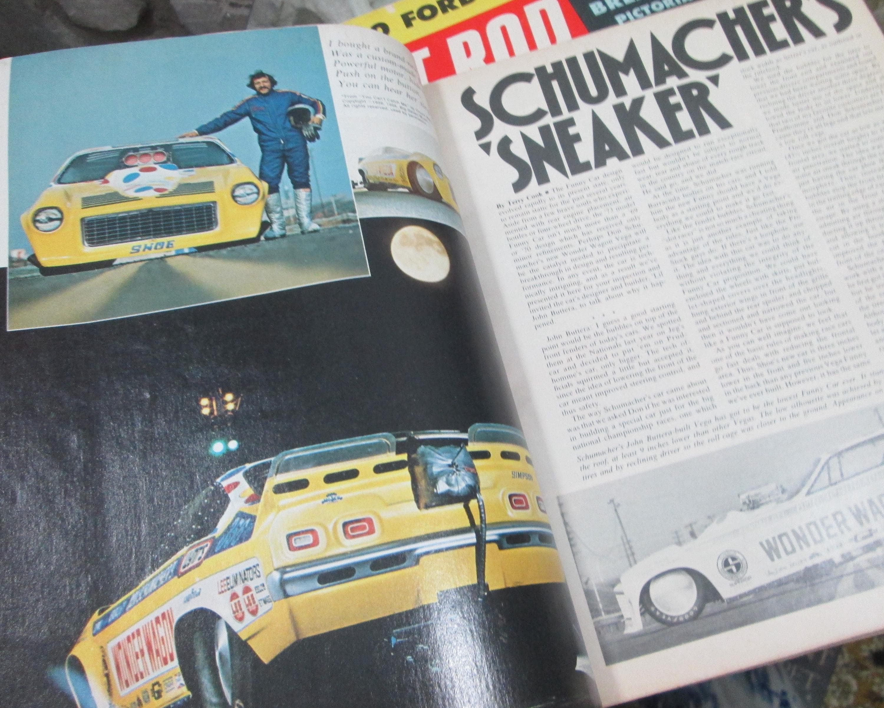 Vintage Hot Rod Magazine November 1973, Funny Cars Issue - Thumbnail 3