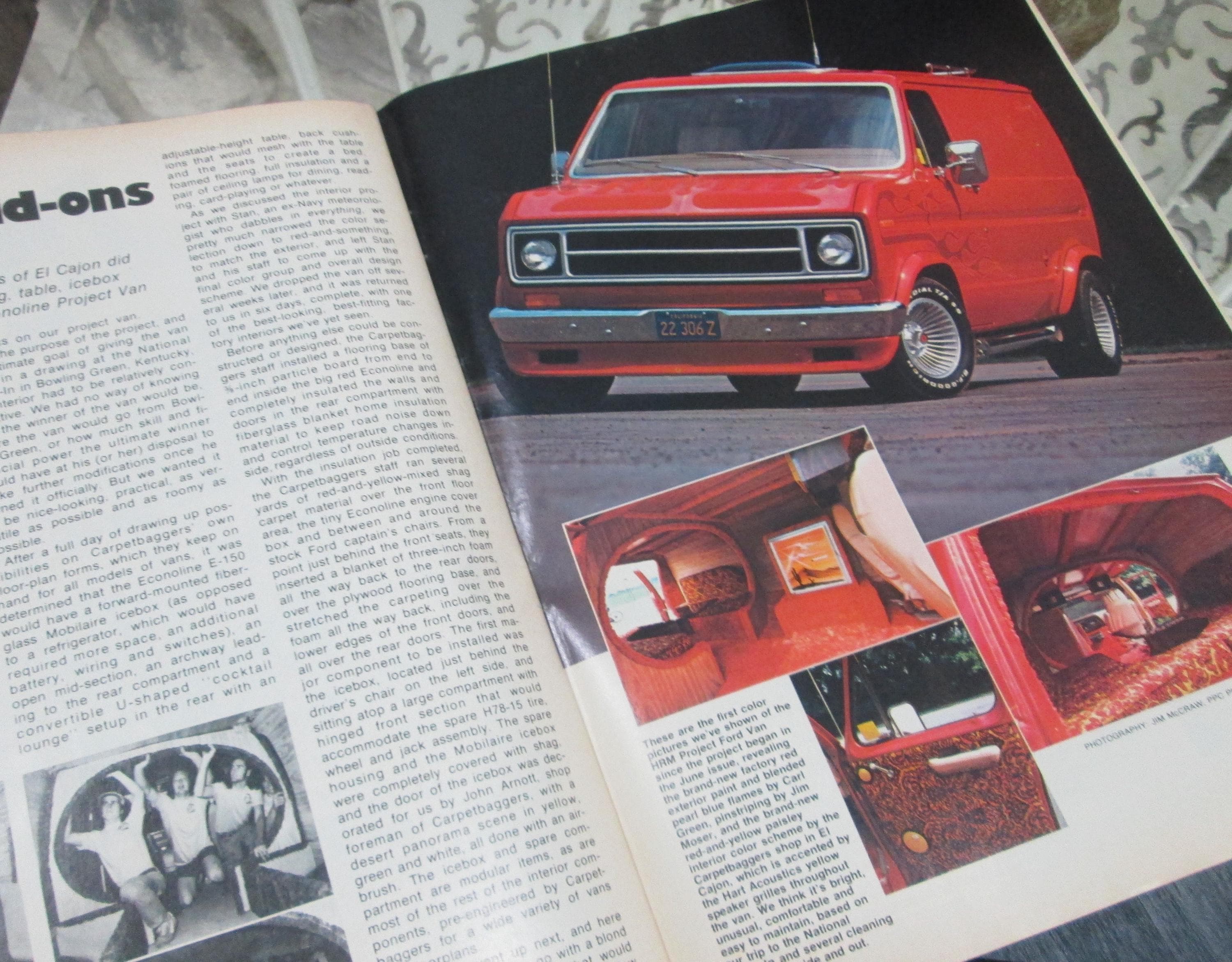 Vintage Hot Rod Magazine, November 1975, Special Vans Issue - Thumbnail 4