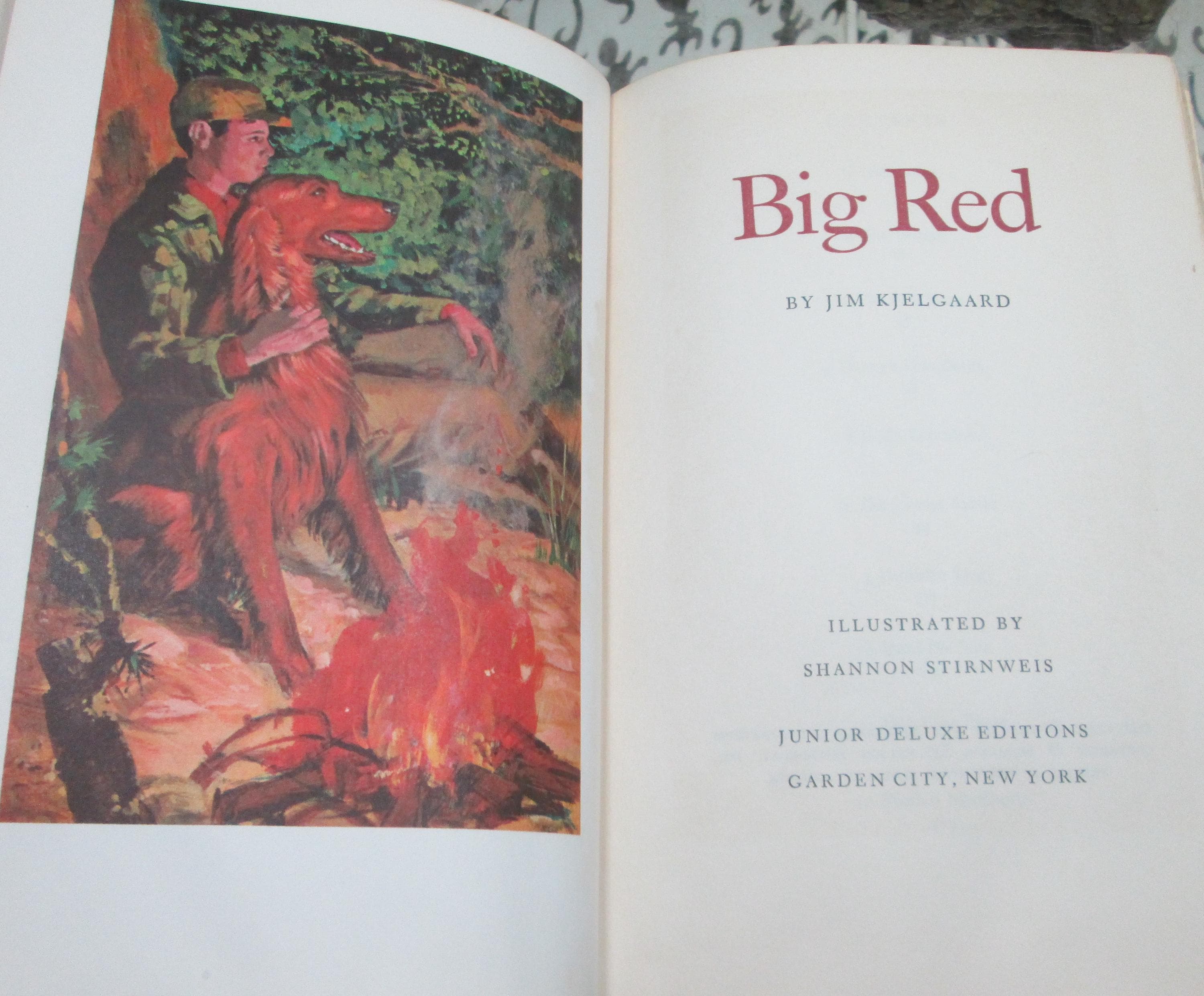 Big Red by Jim Kjelgaard, Illustrated by Shannon Stirnweis, 1945 - Thumbnail 3