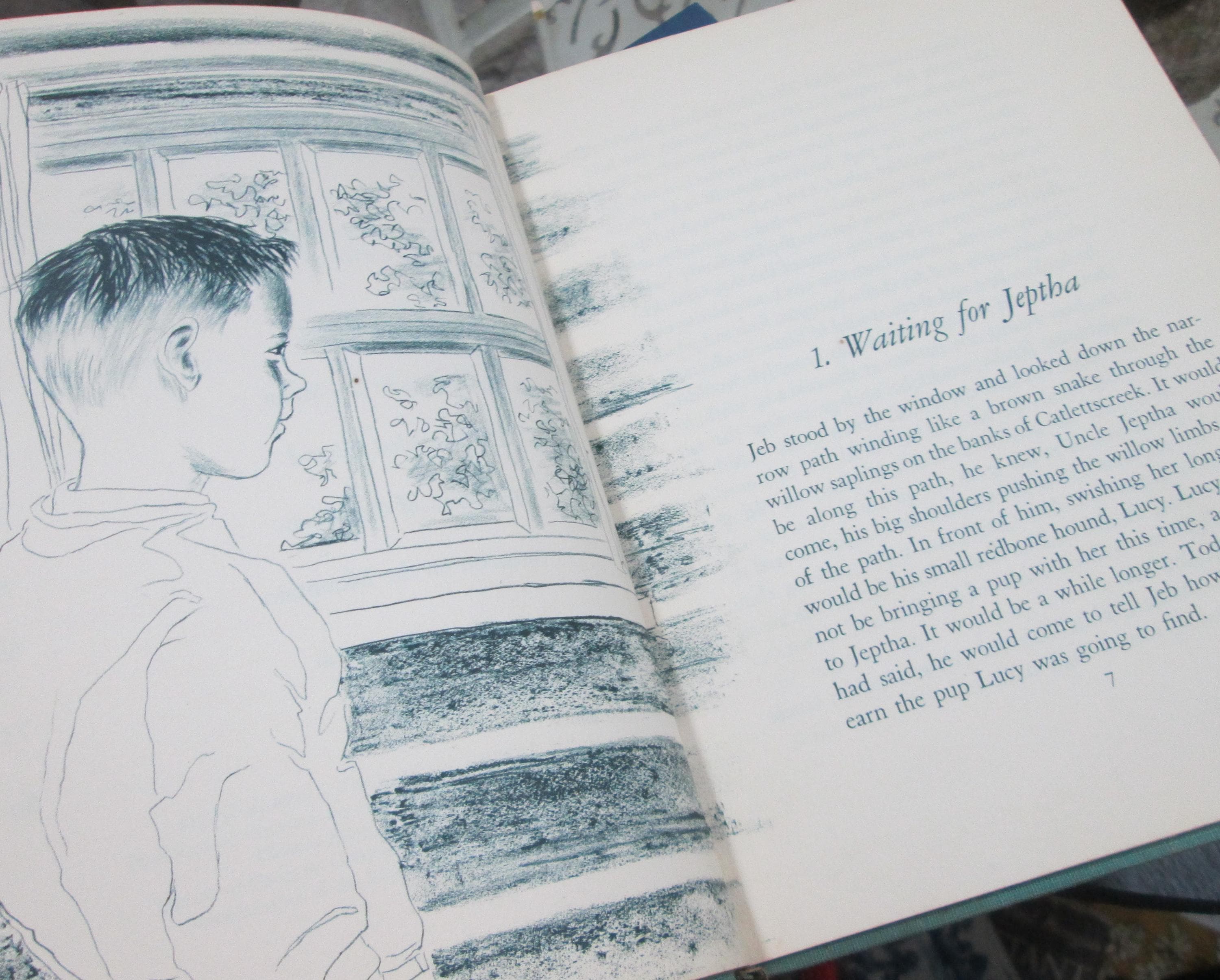 The Trail of the Hunter's Horn by Billy C. Clark, Illustrated by Veronica Reed, 1957 - Thumbnail 4