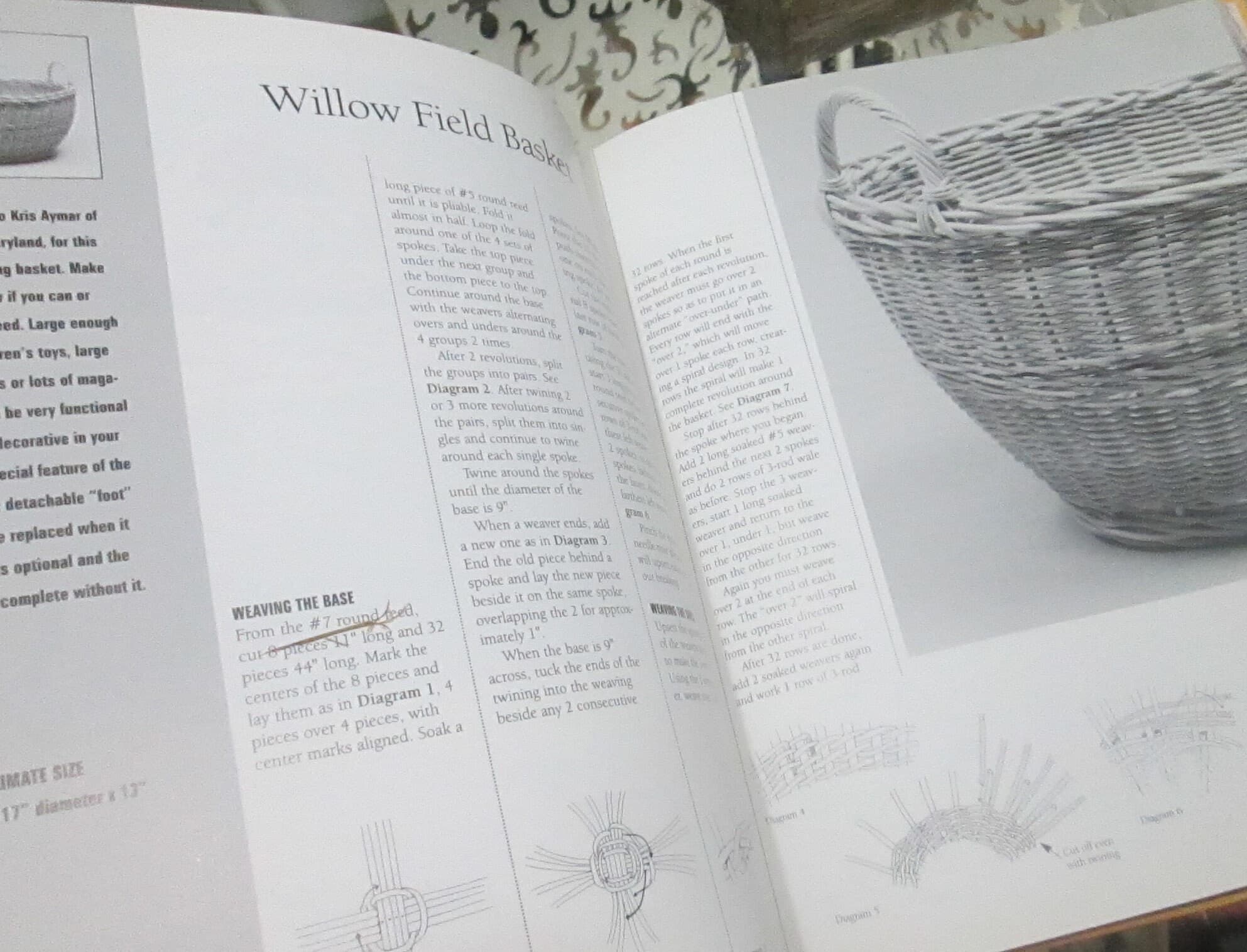 Vintage Book on Basketweaving: Handmade Baskets, 1991 - Thumbnail 3