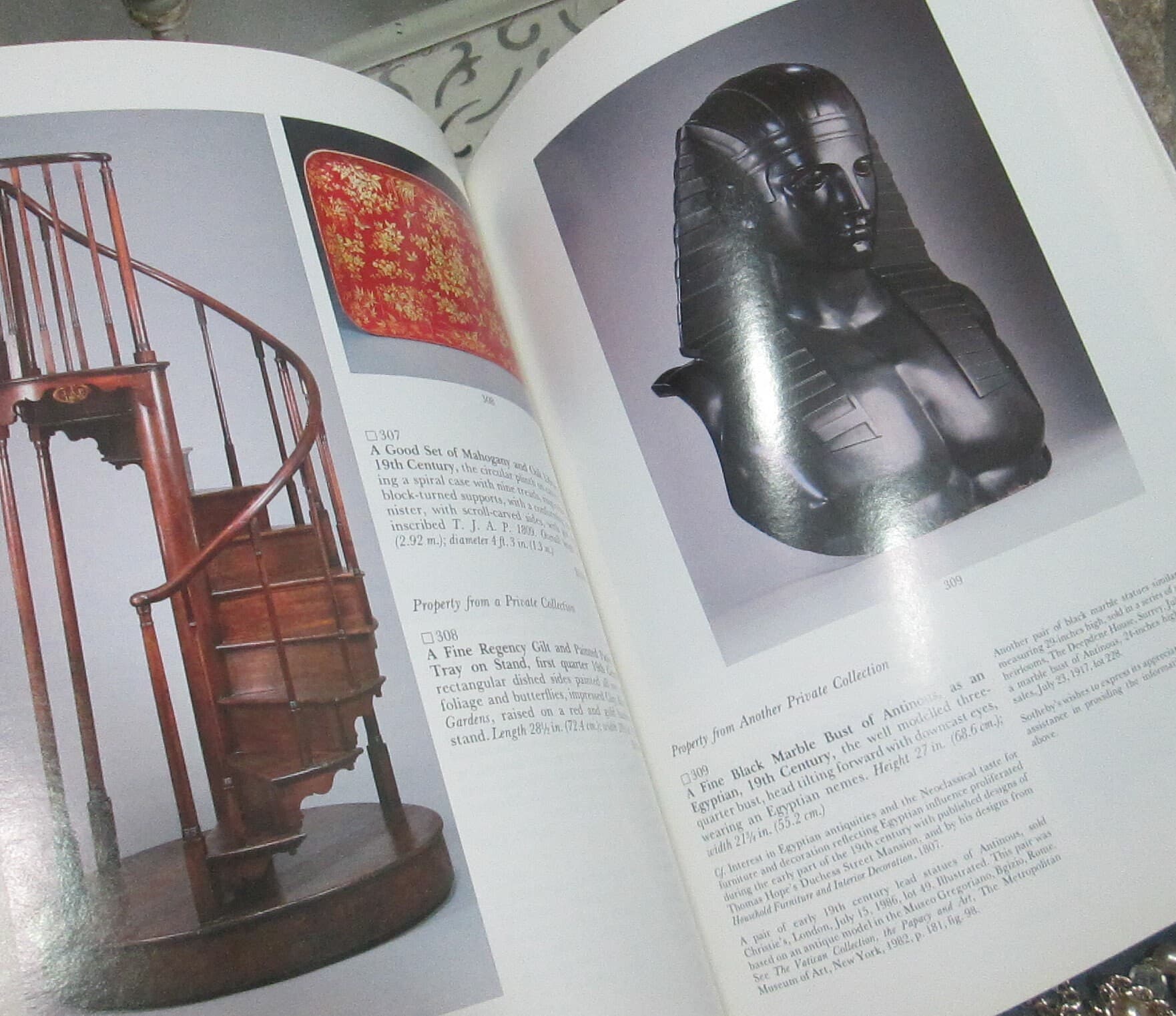 Vintage Sotheby's Catalog for English Furniture, Decorations, Ceramics & Carpets, 1992 - Thumbnail 3