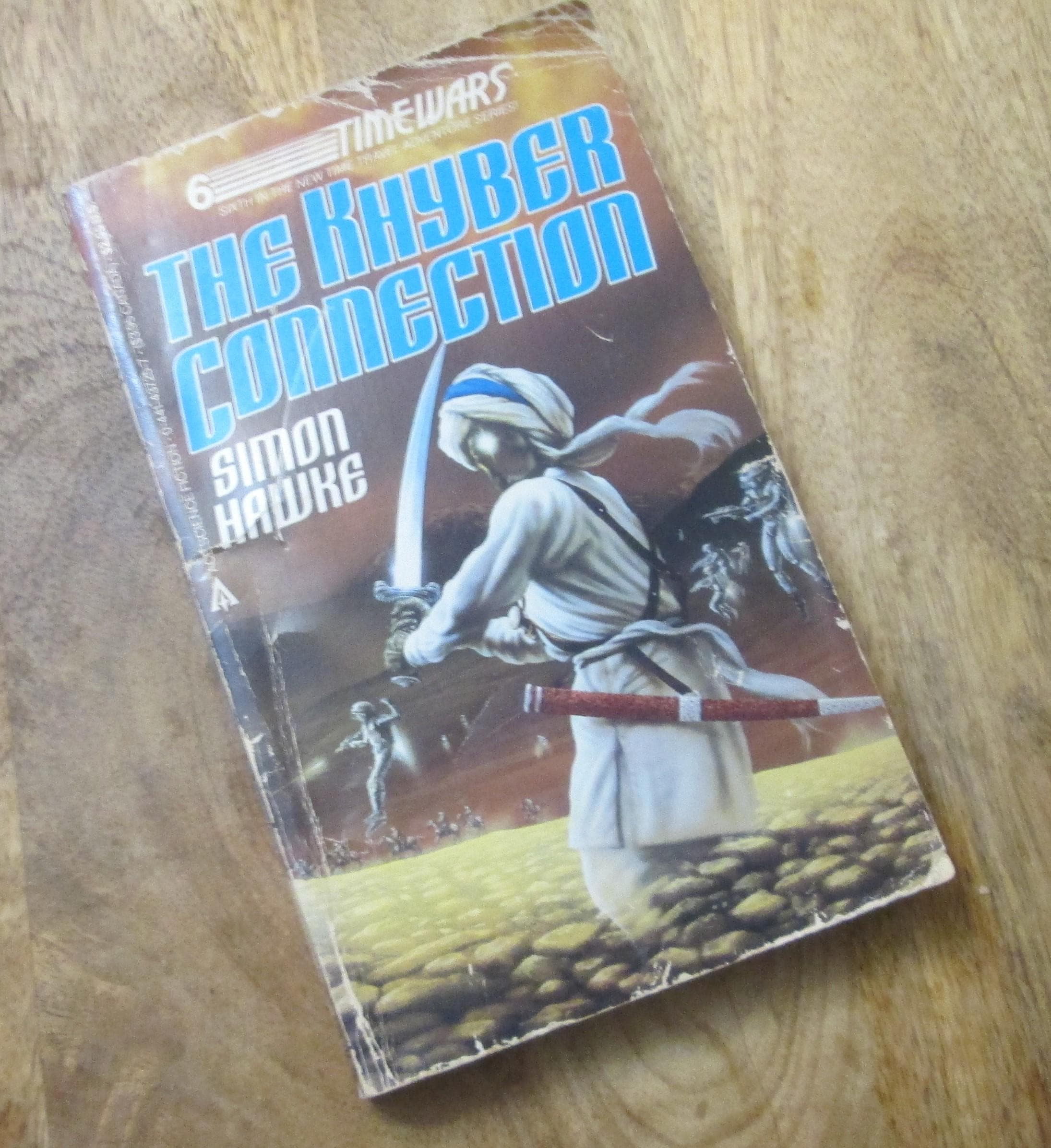 The Khyber Connection by Simon Hawke, 1986, Vintage Sci Fi