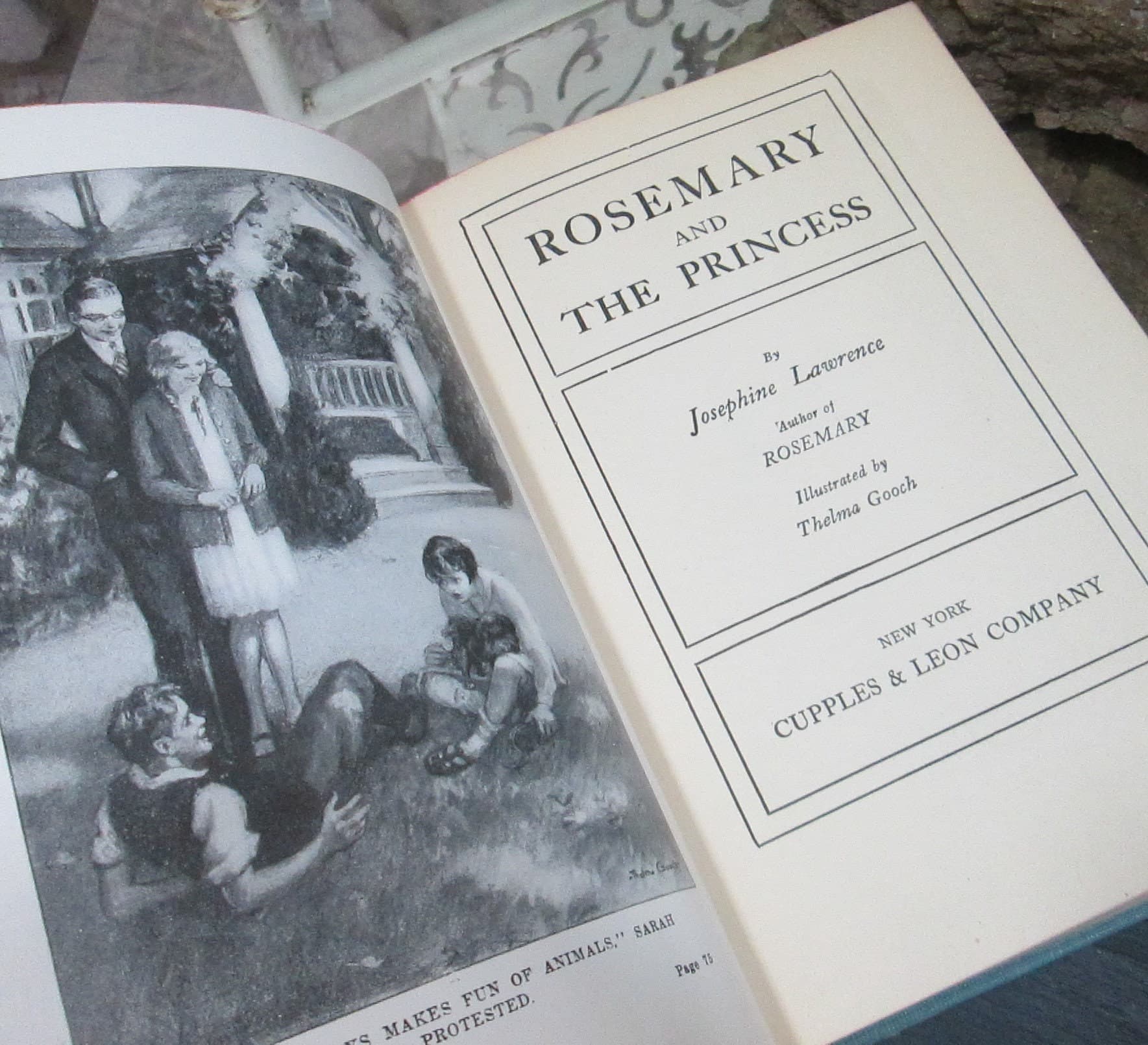 Vintage Edition Rosemary and the Princess, 1927, Thelma Gooch Illustration - Thumbnail 4